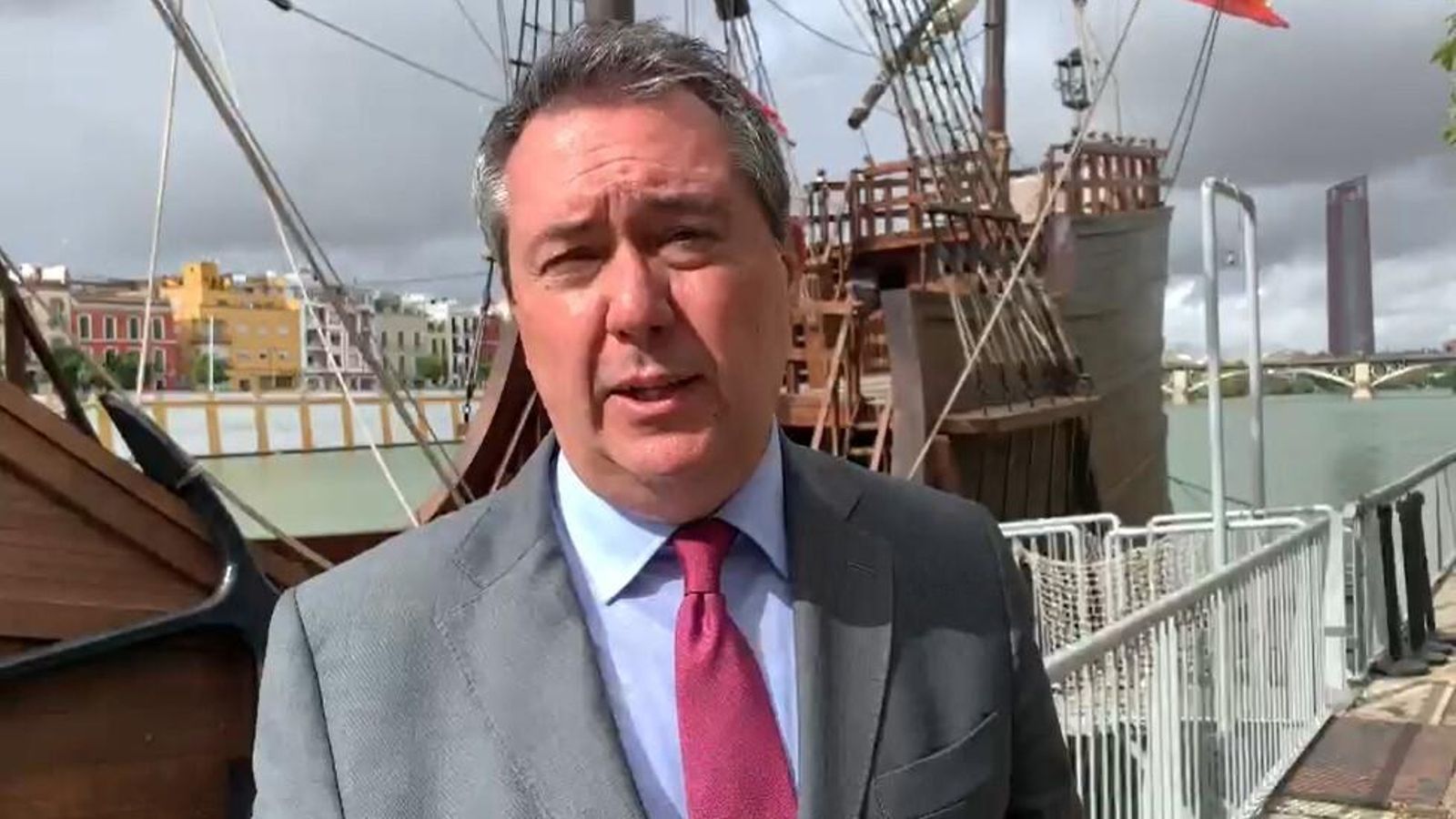 Juan Espadas, alcalde del Ayuntamiento de Sevilla.