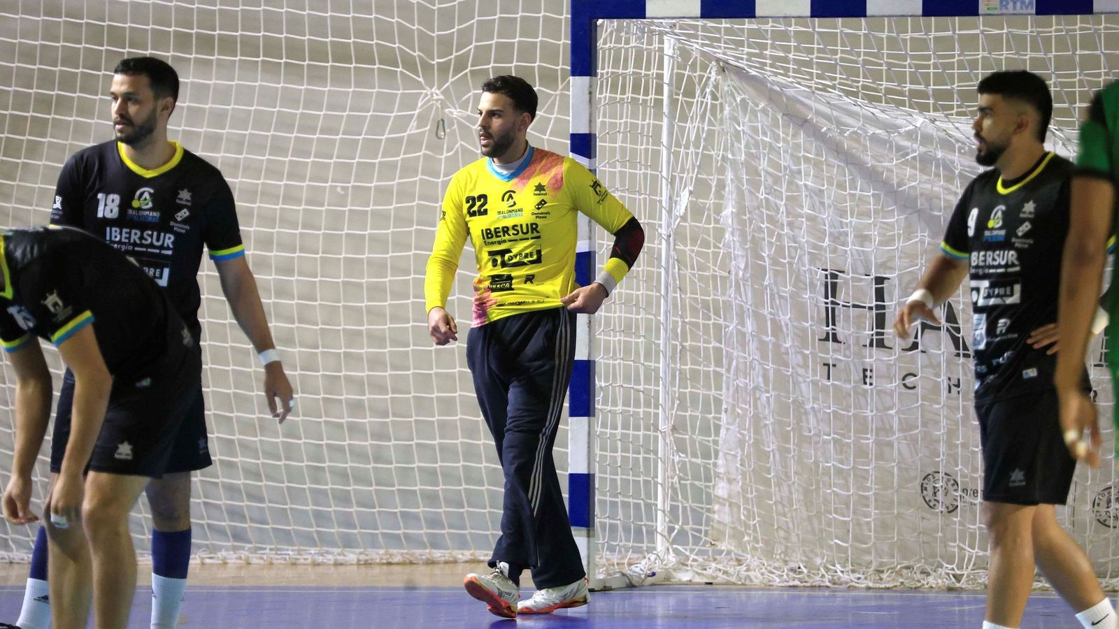 El meta Lautaro Fernández, que cuajó una sobresaliente actuación