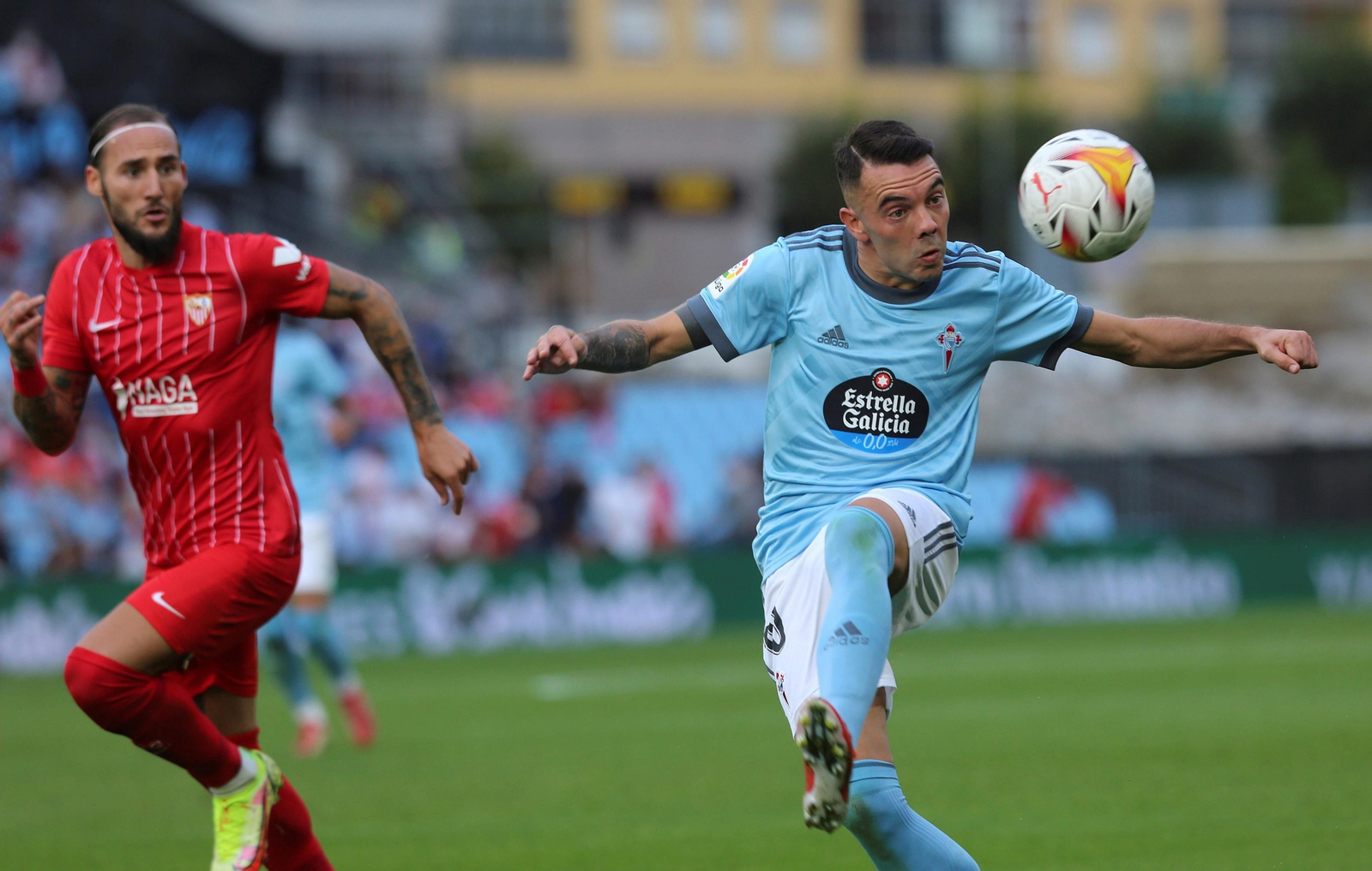 Las imágenes del Celta-Sevilla