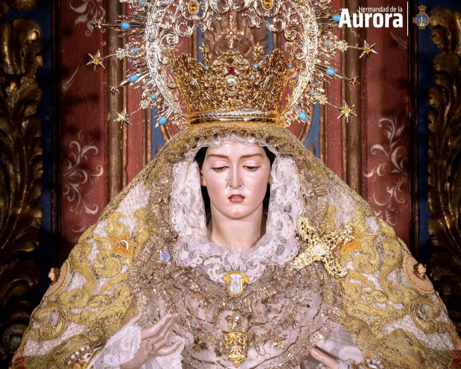 María Santísima de la Aurora Coronada, Candelaria 2025.jpg