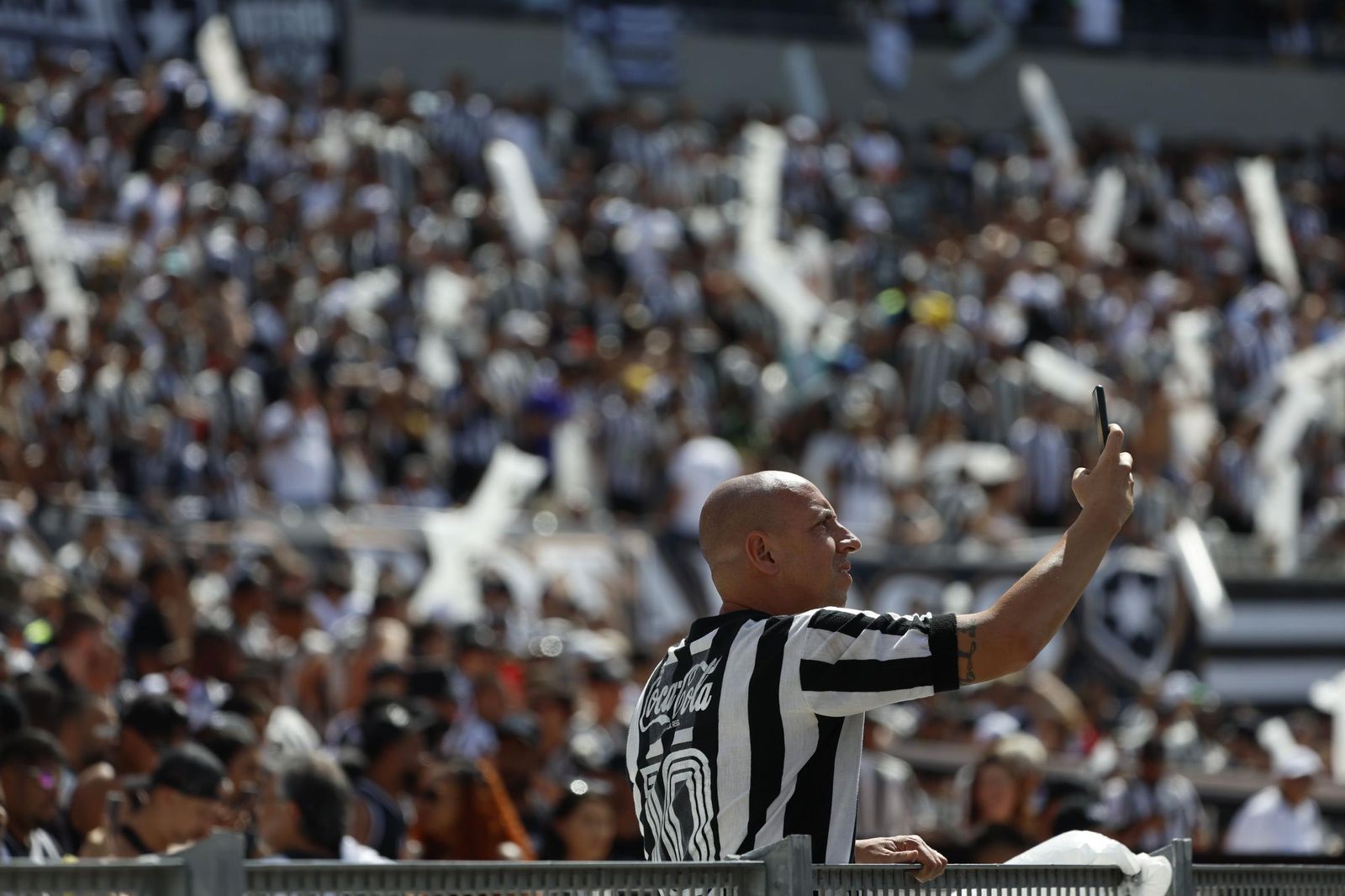 Las fotos de una final de la Libertadores histórica; Botafogo, campeón con 10, ante Atlético Mineiro