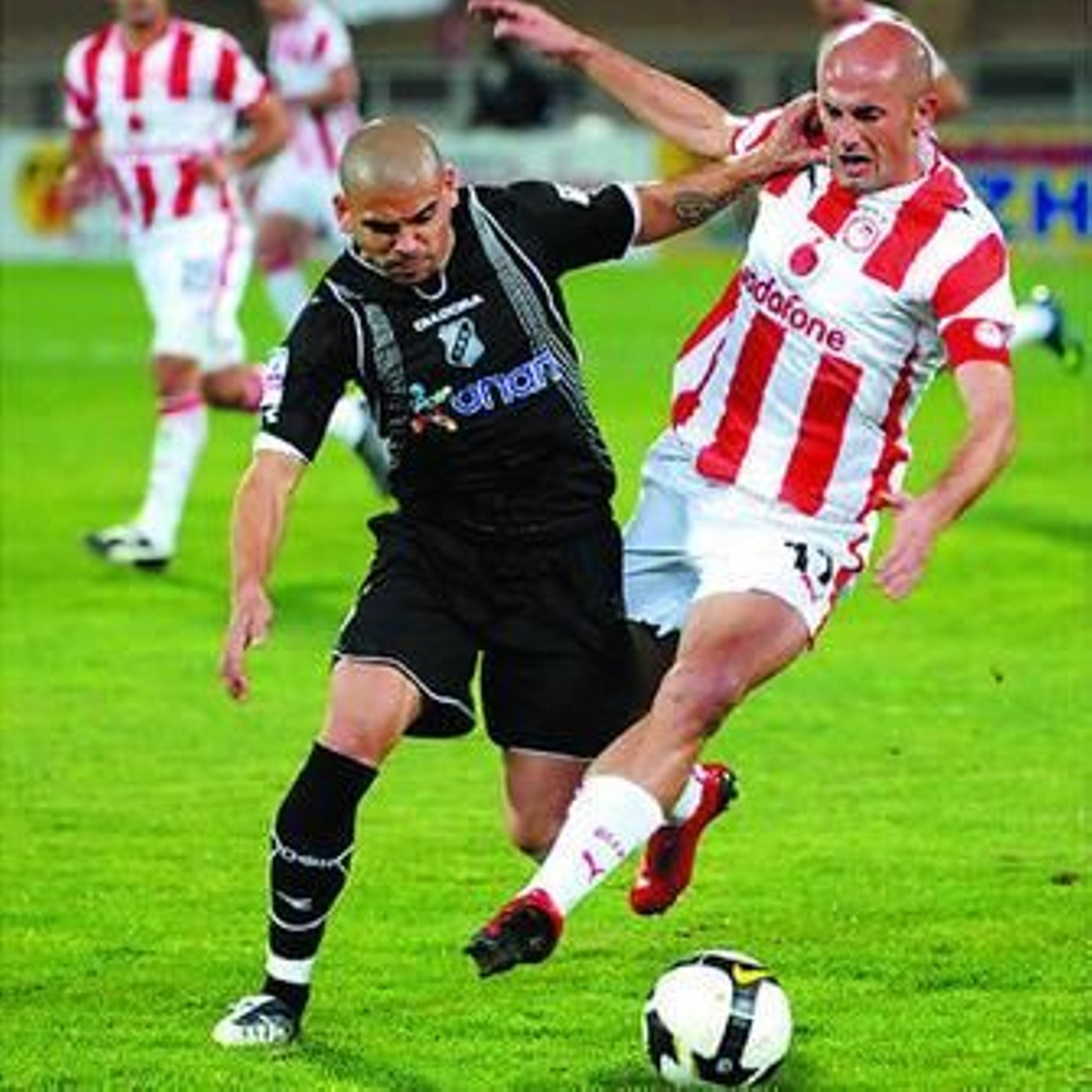 Bezares, en un reciente partido jugado contra el Olympiacos.