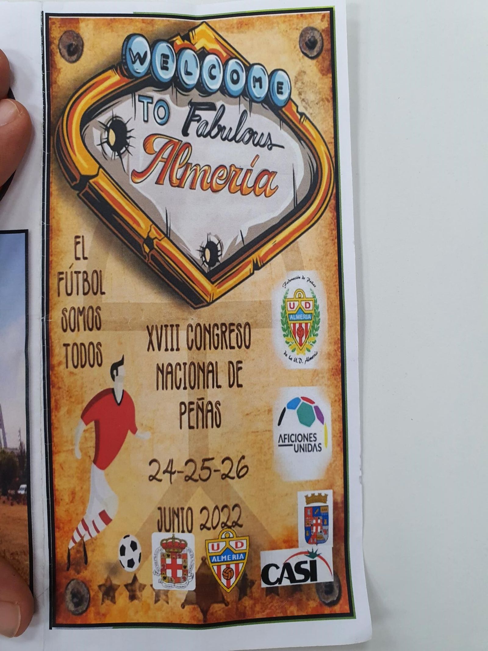 Folleto del congreso.