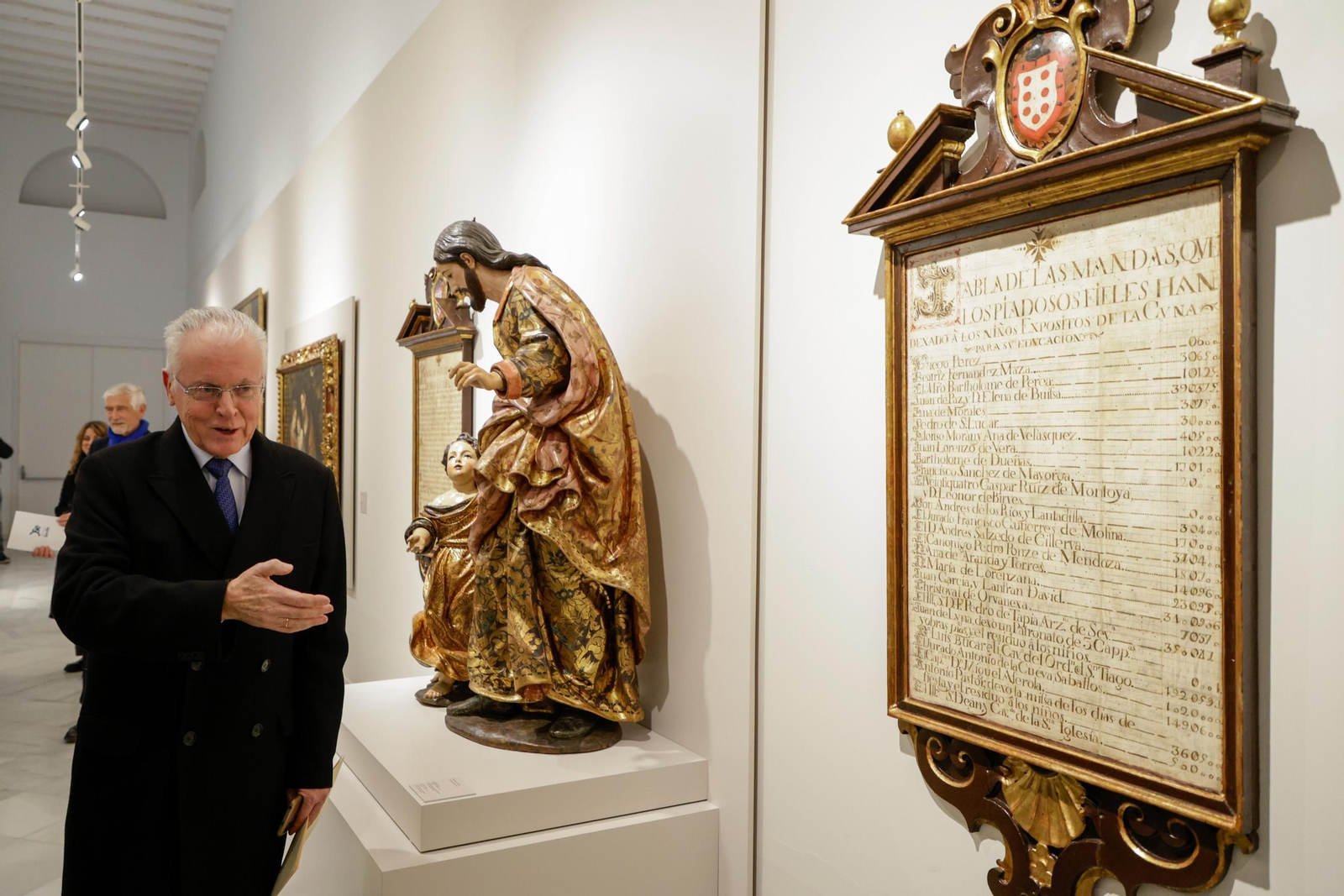 Las imágenes de la inauguración de la exposición permanente 'Patrimonio Histórico de la Diputación de Sevilla 1500-1900 Arte y Beneficencia'