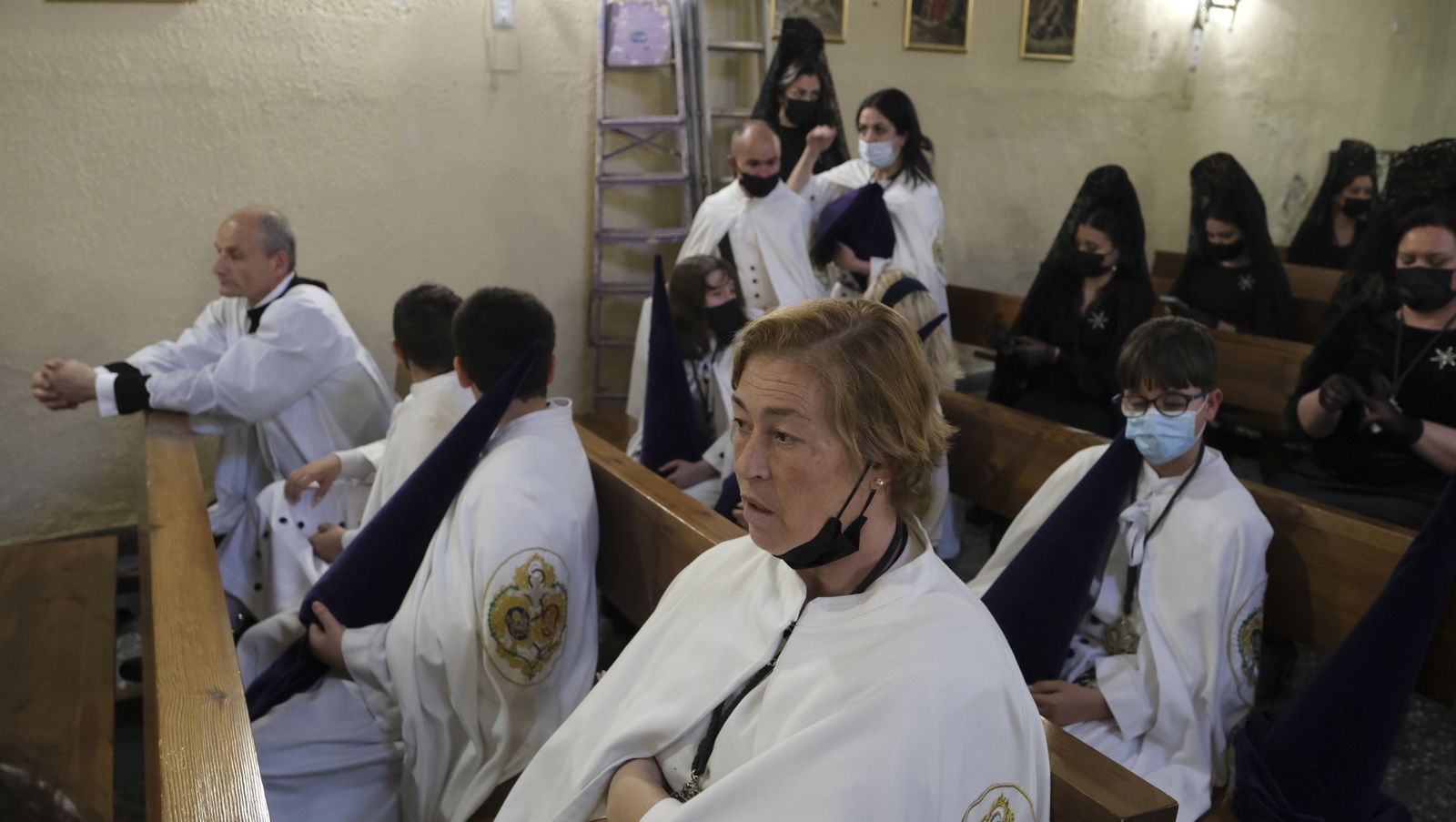 Procesión de Macarena en Almería, en imágenes.