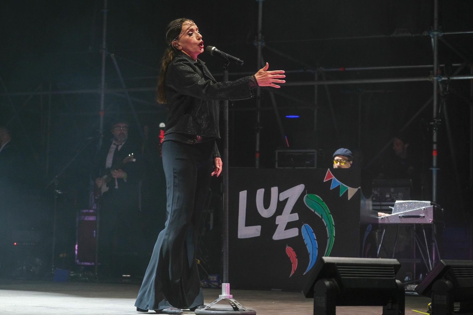 Concierto de Luz Casal en el CAAC