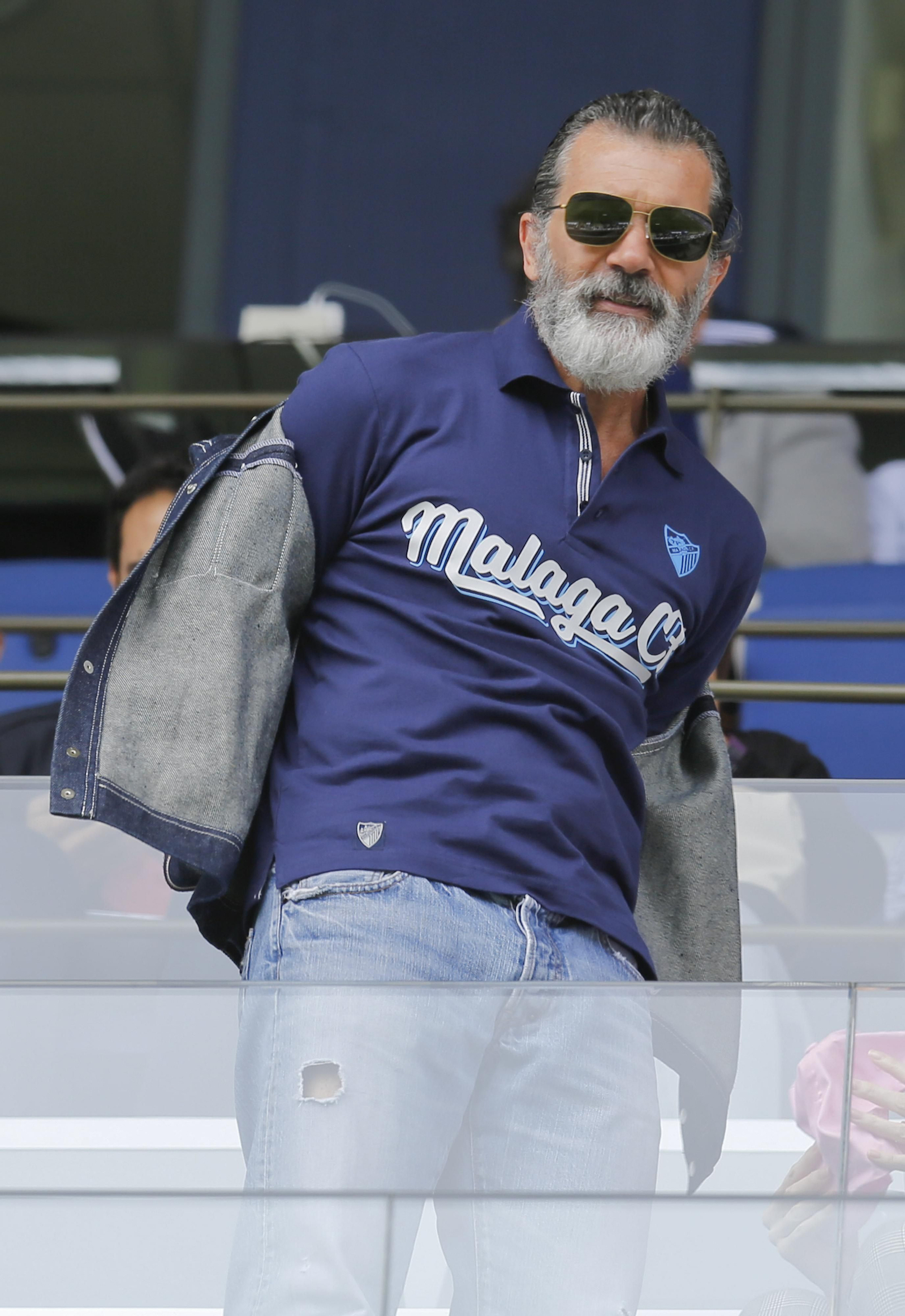 Antonio Banderas, ayer.