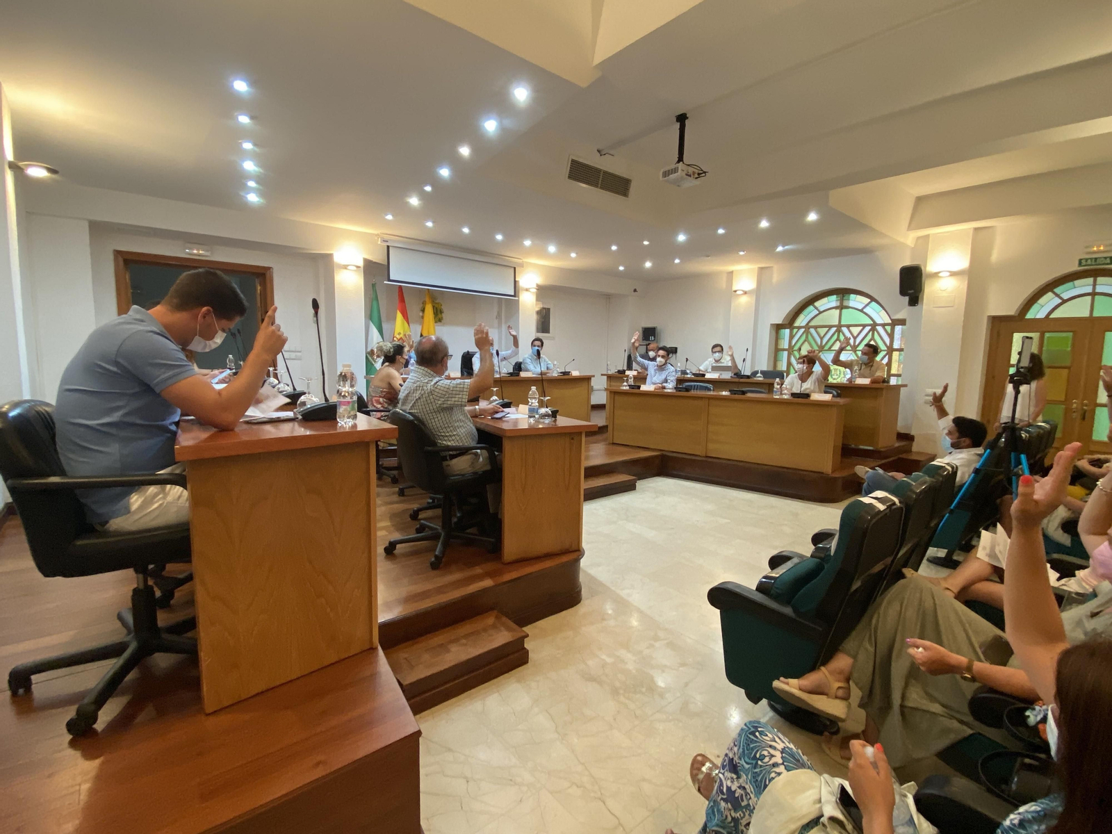 Pleno extraordinario en el Ayuntamiento de Los Barrios