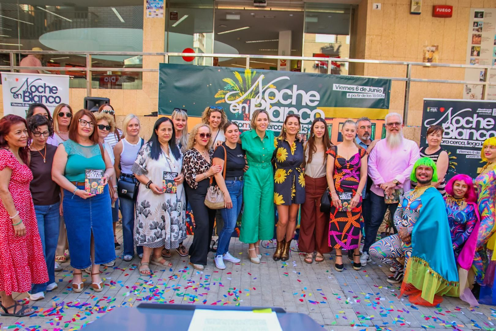 Acto de presentación de la 11ª edición de la Noche en Blanco de El Ejido.