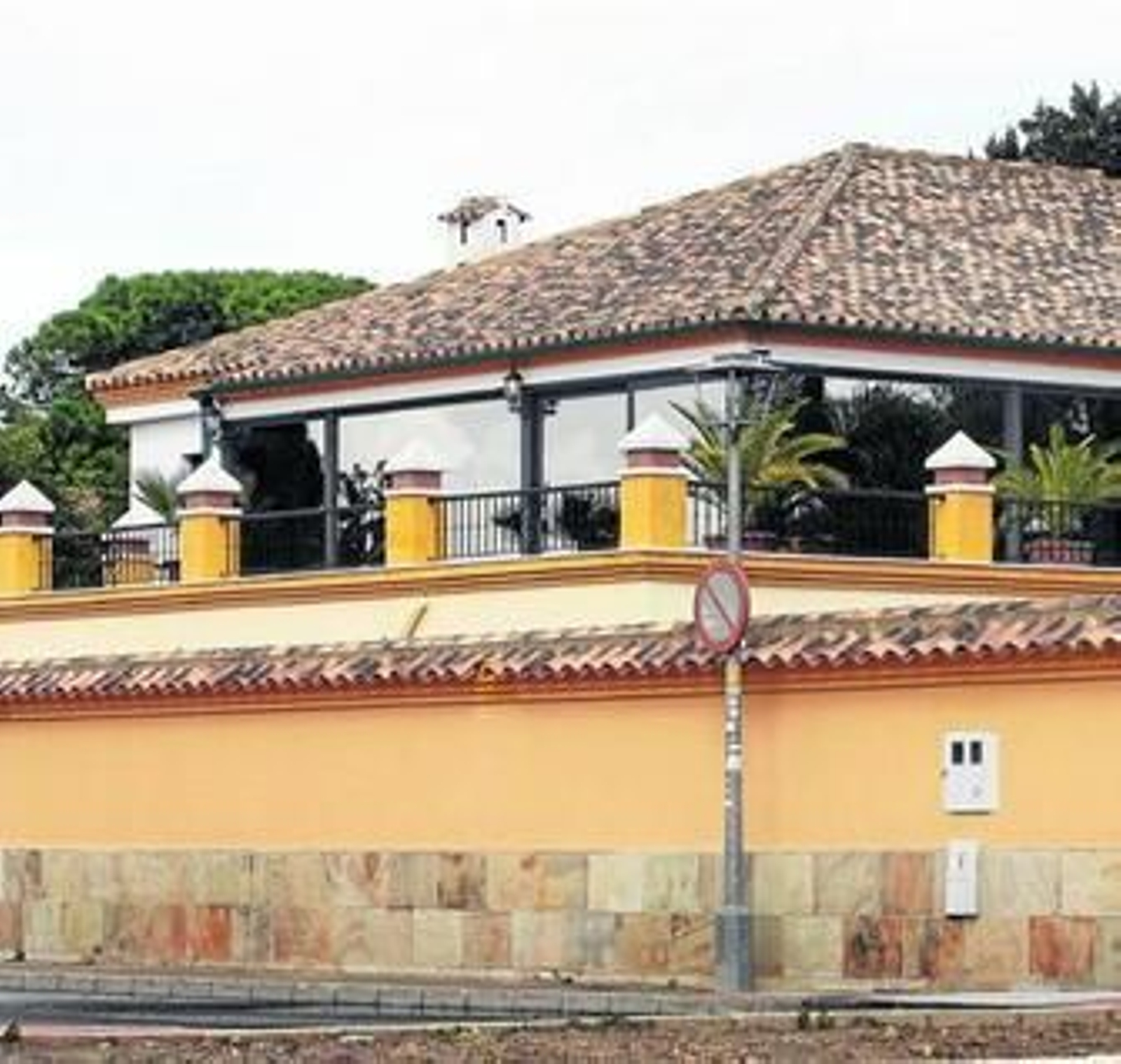 Mansión del patriarca, en Valdelagrana, en El Puerto.