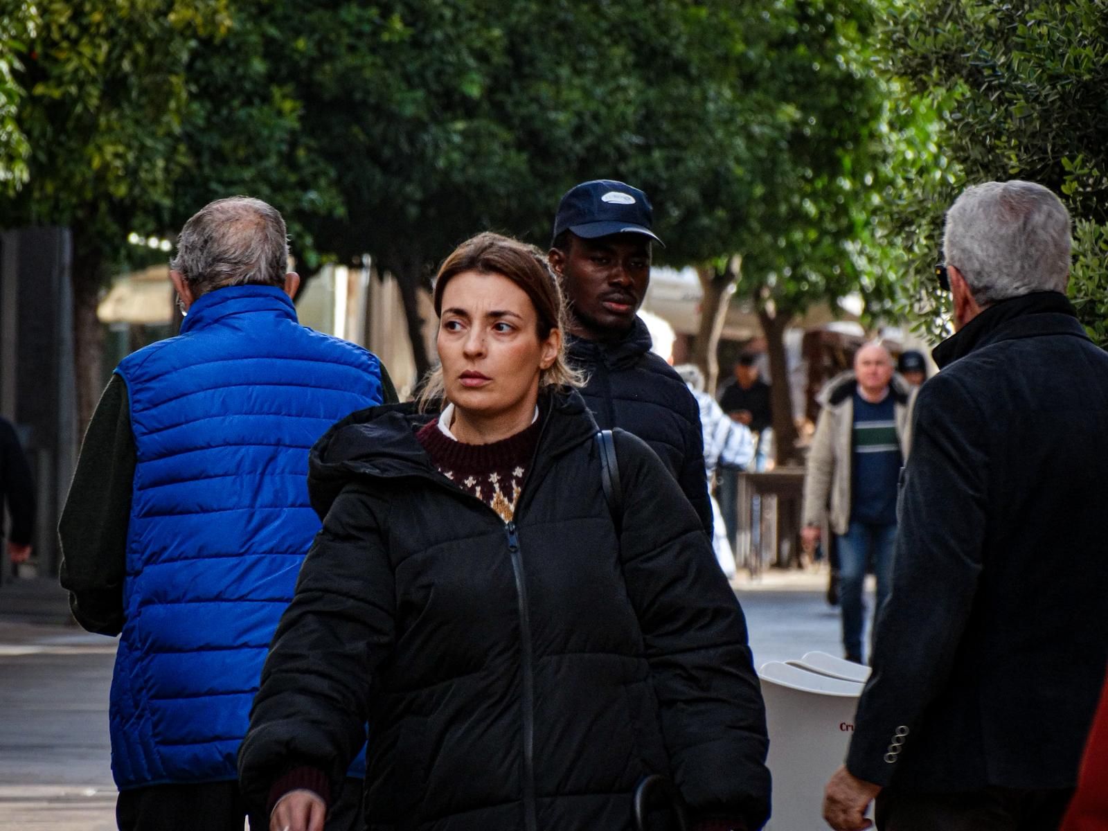 Fotos del ambiente en la ciudad durante la mañana