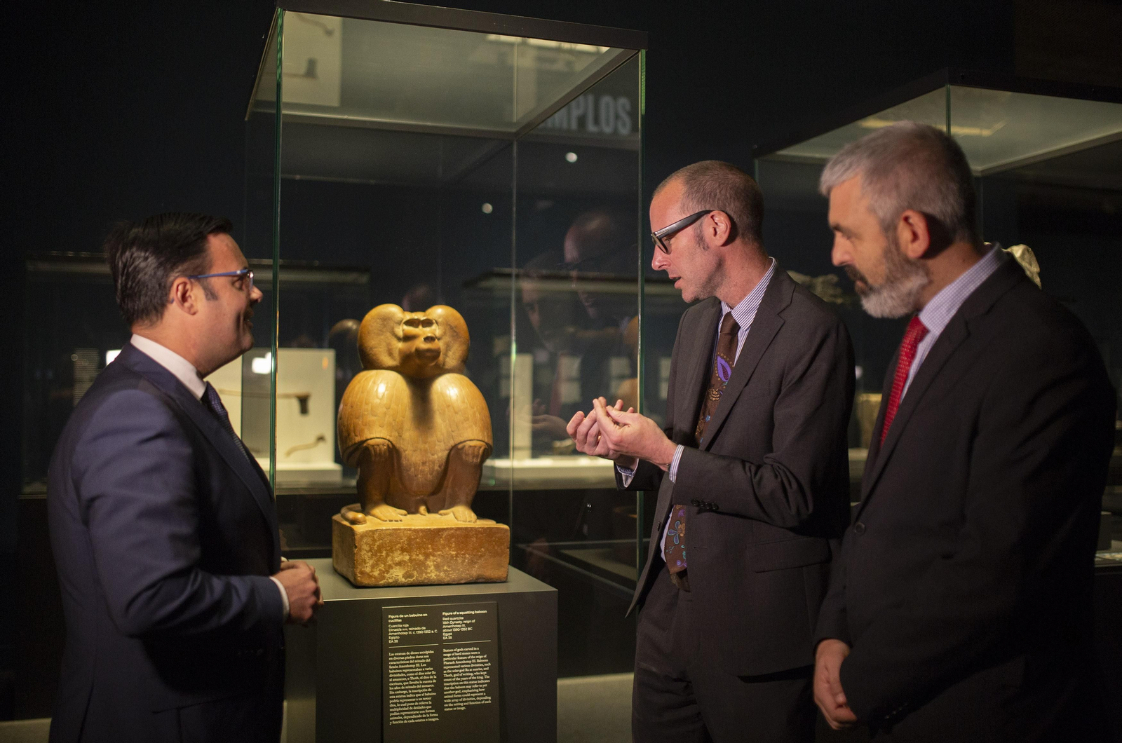 La exposición "Faraón. Rey de Egipto", en imágenes