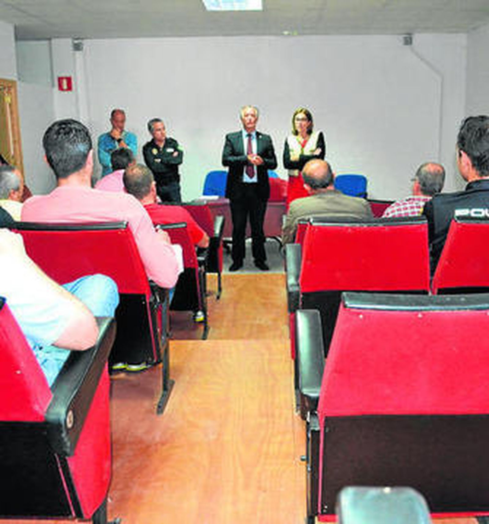 Un instante de la jornada formativa, ayer.