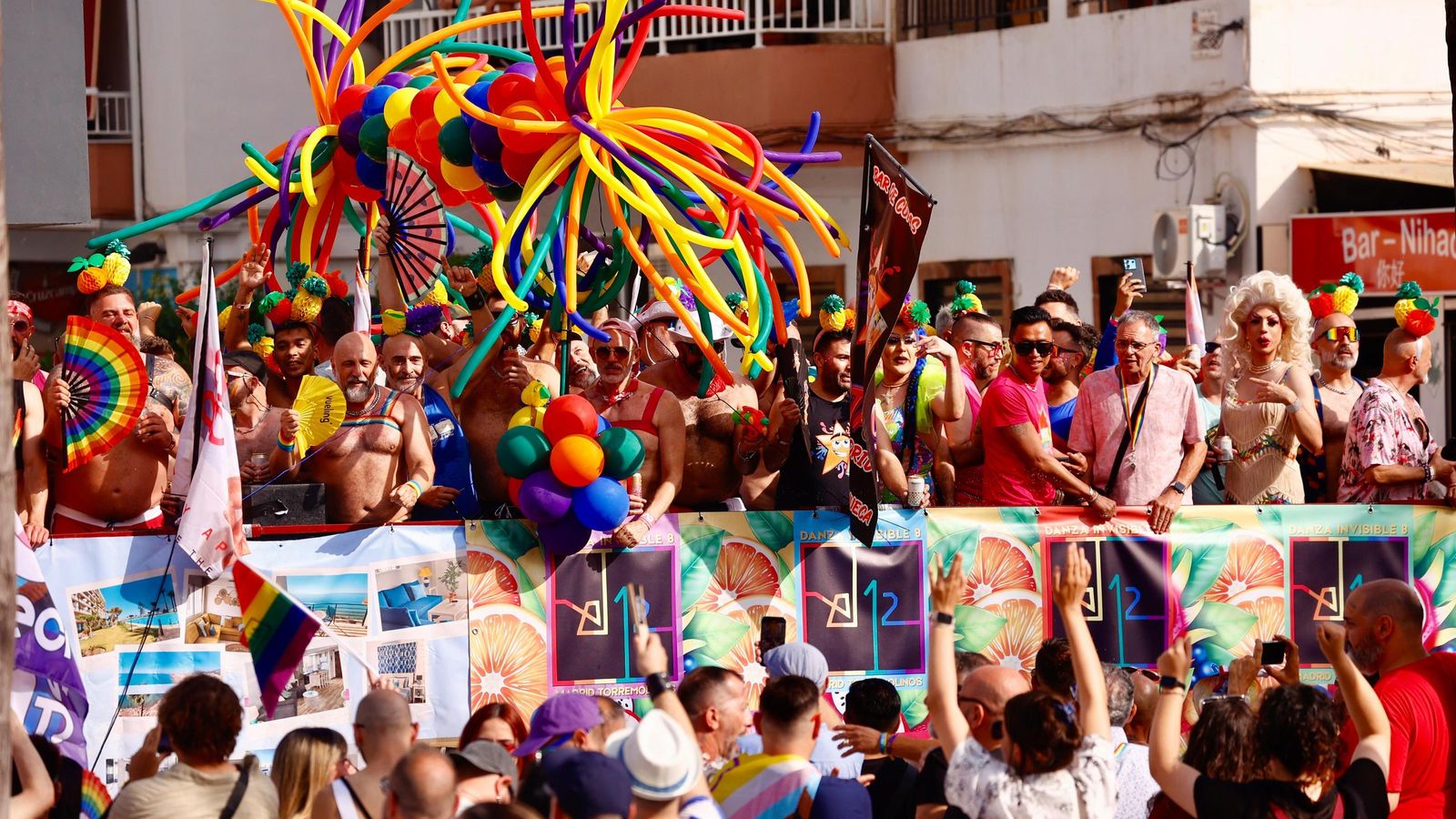 La manifestación del Pride de Torremolinos, en imágenes