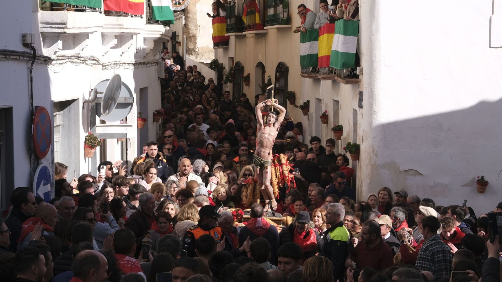 Fiesta del Pan en Lubrín, en honor de San Sebastián.