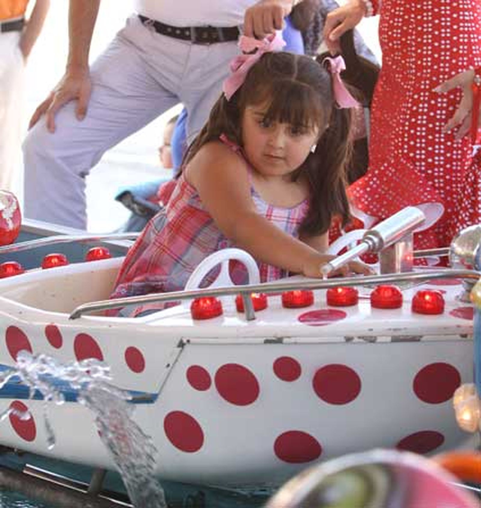 Los pequeños de la casa fueron los protagonistas del día en las atracciones del real

Foto: Vanessa Perez/J.M.Q.