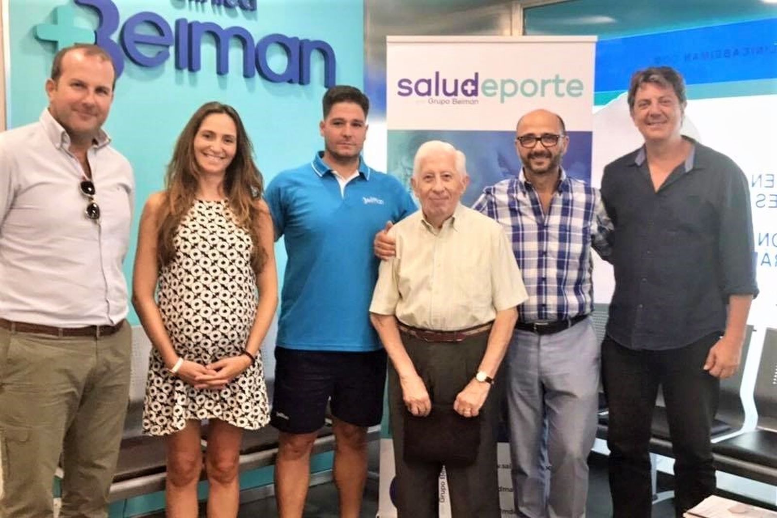 Clínica Beiman y la CAFD apuestan por la salud en el deporte.