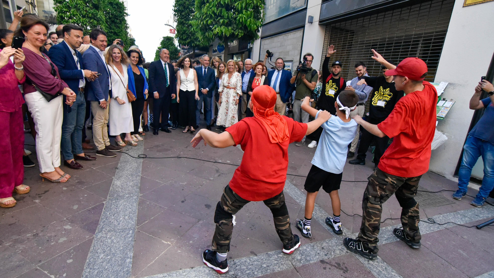 Fotos de Isabel Díaz Ayuso en Algeciras