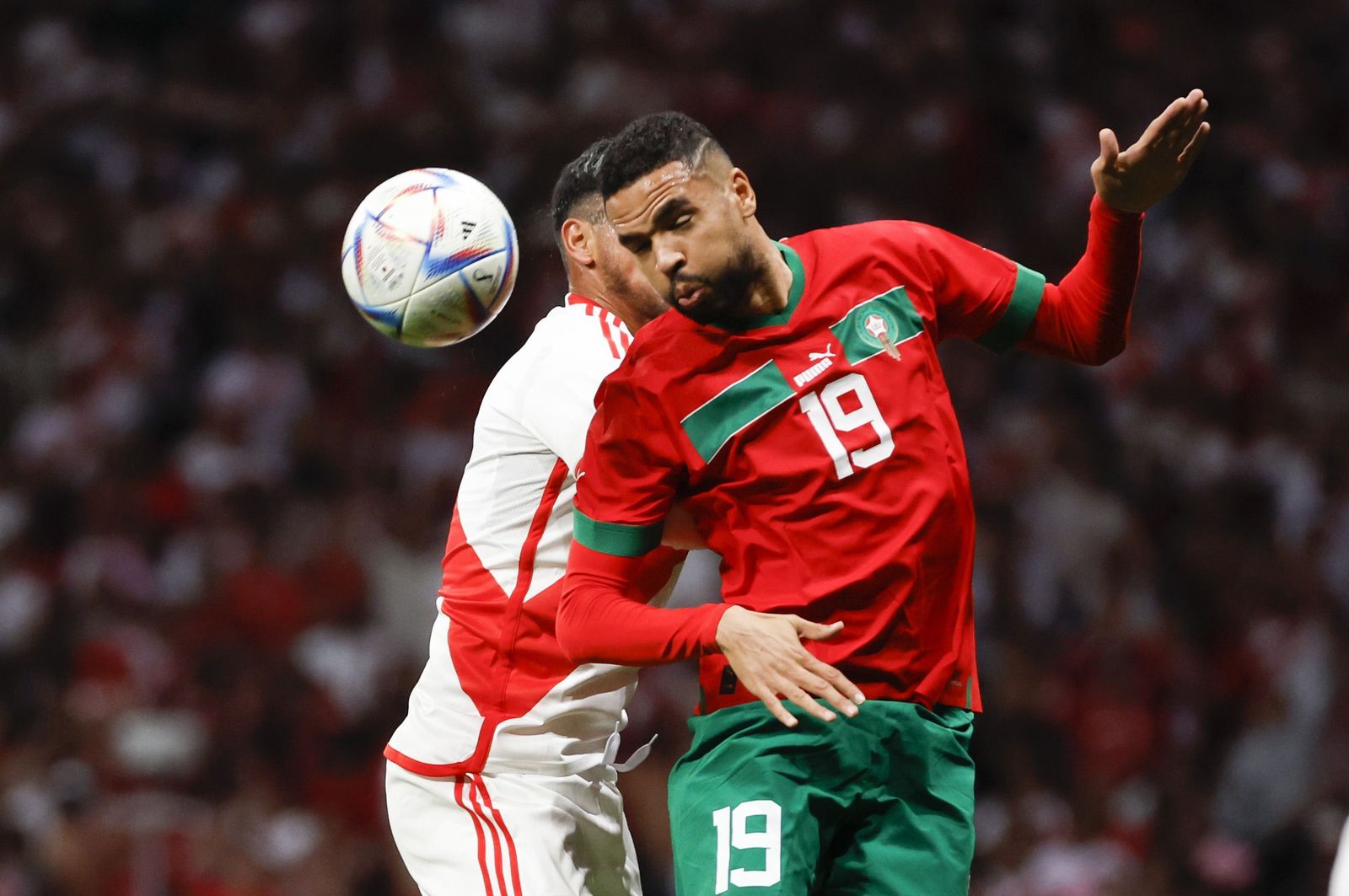 Las fotos del Marruecos - Perú en Madrid