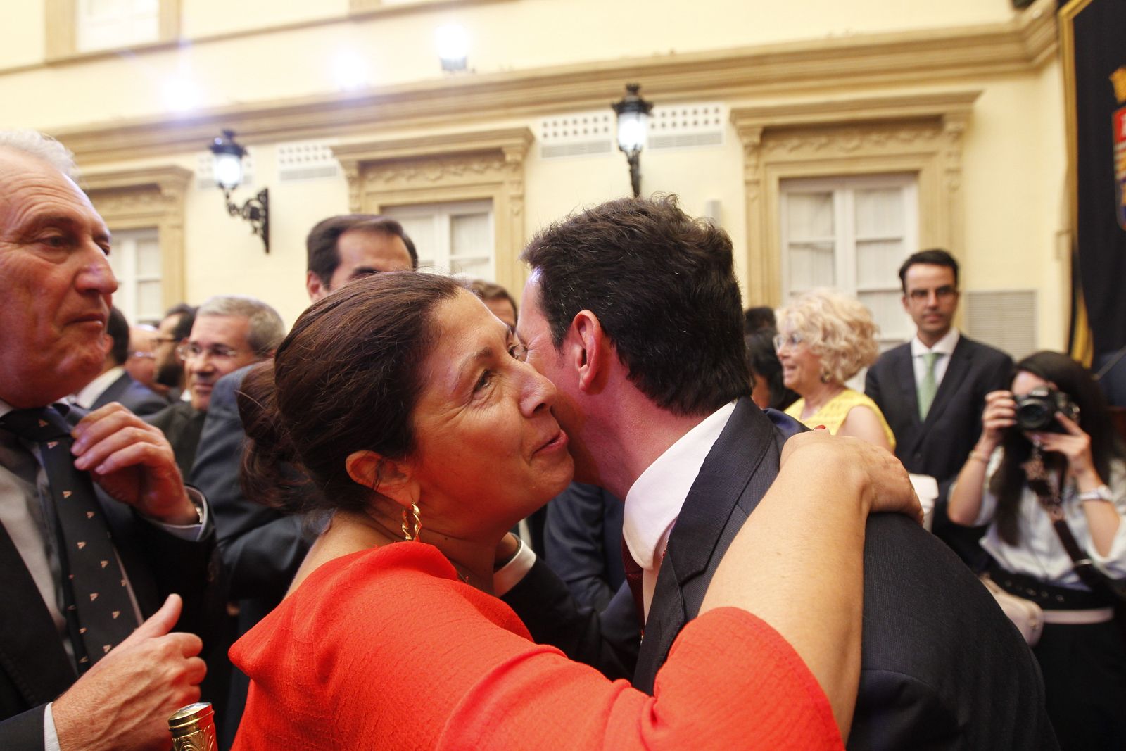 Pleno investidura Presidente Diputación de Almería. Javier Aureliano García