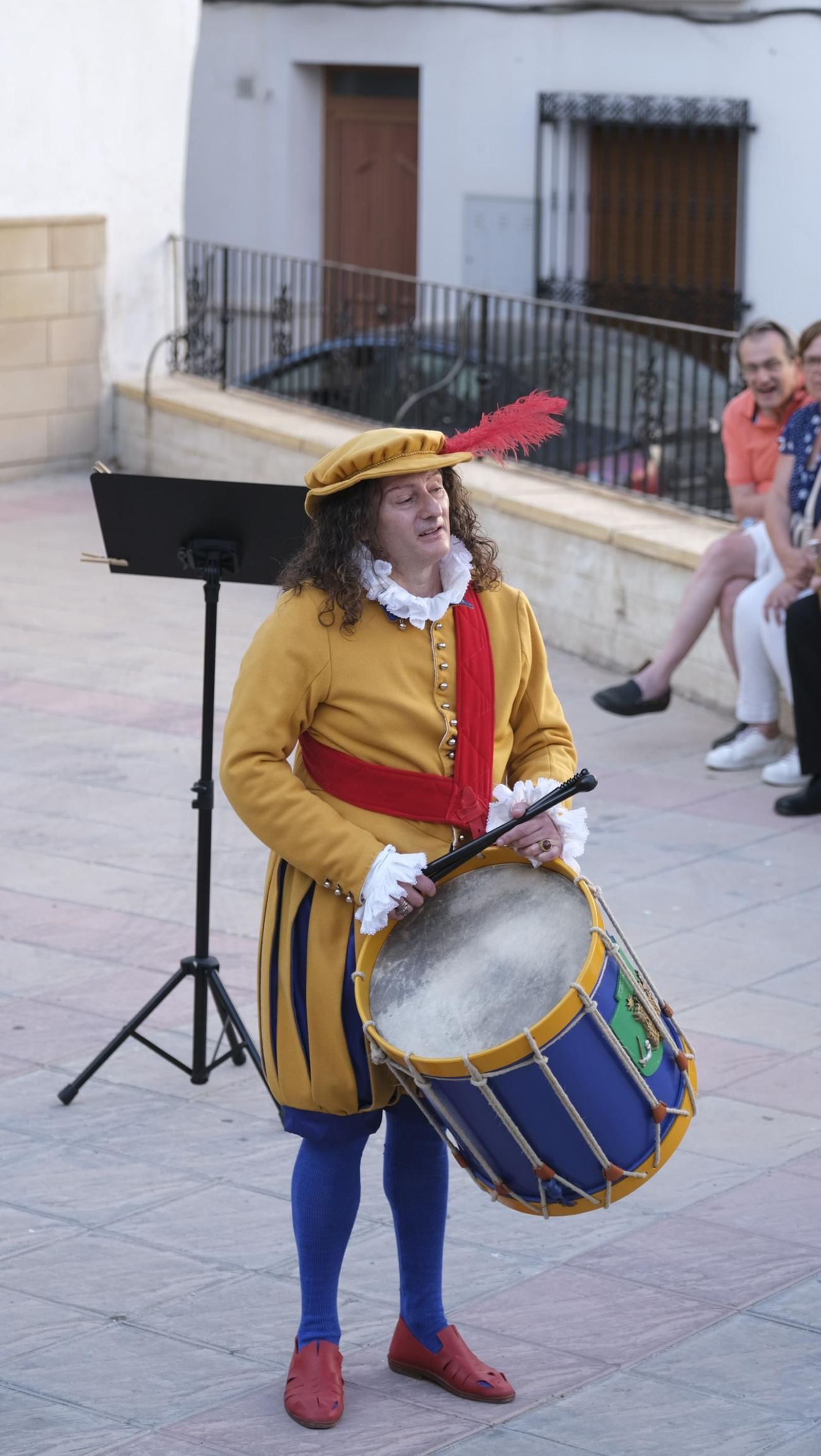 Los Ministriles recorren el casco histórico de Vélez Blanco, en el Festival de Música Renacentista y Barroca-Festimuvb 2023