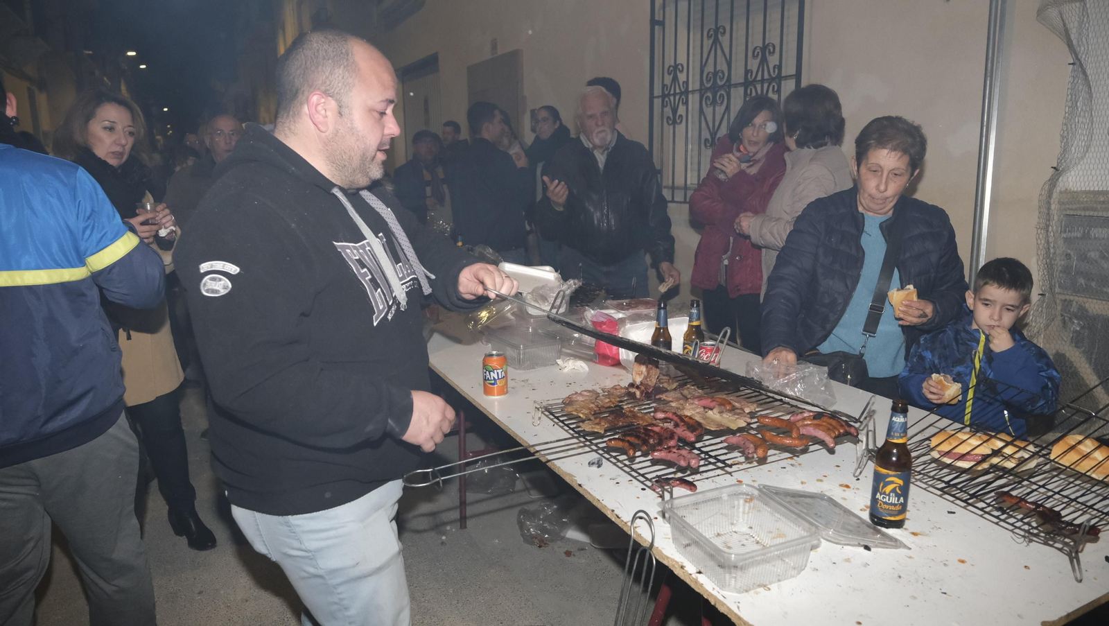 Imágenes de las Fiestas de San Antón y San Cayetano, de Cantoria