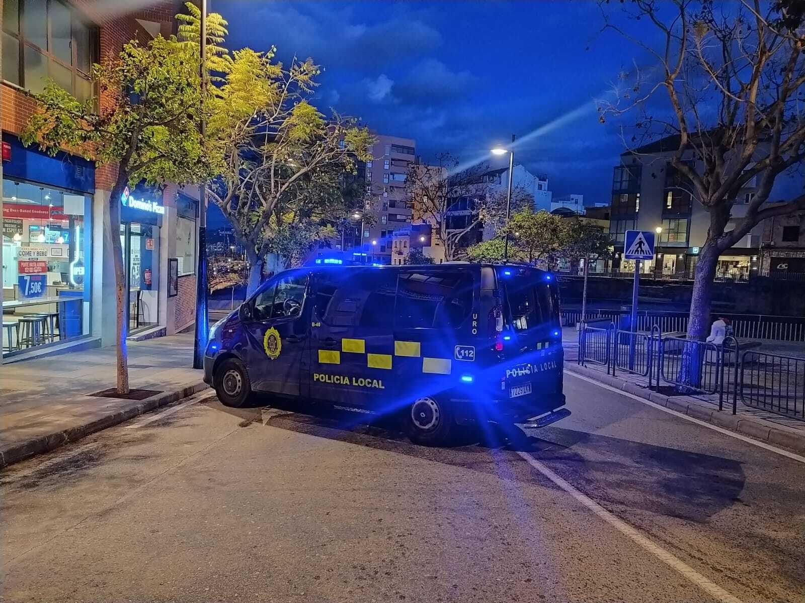 Un vehículo de la Policía Local.