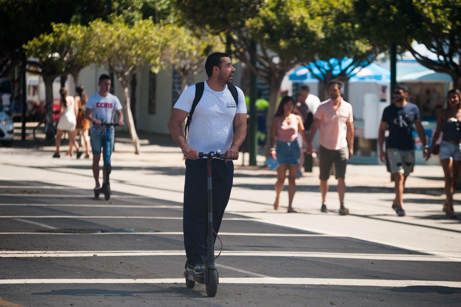 Segundo día de Feria de Málaga en el Centro y en el Real, en fotos