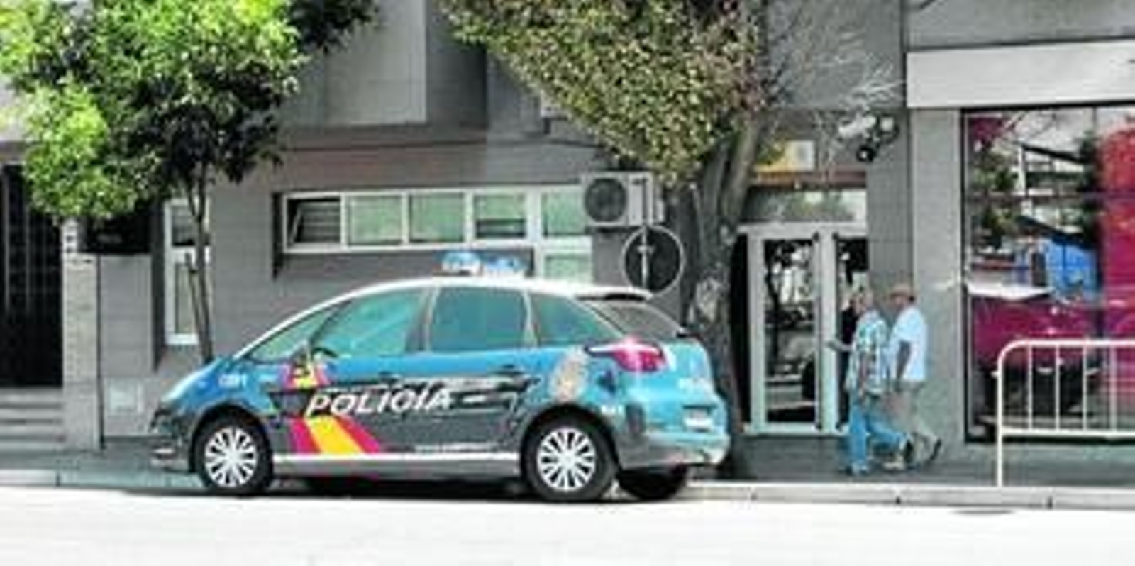 La comisaría del distrito Nervión, una de las afectadas por los retrasos en el plan para construir cinco sedes policiales en los distritos.