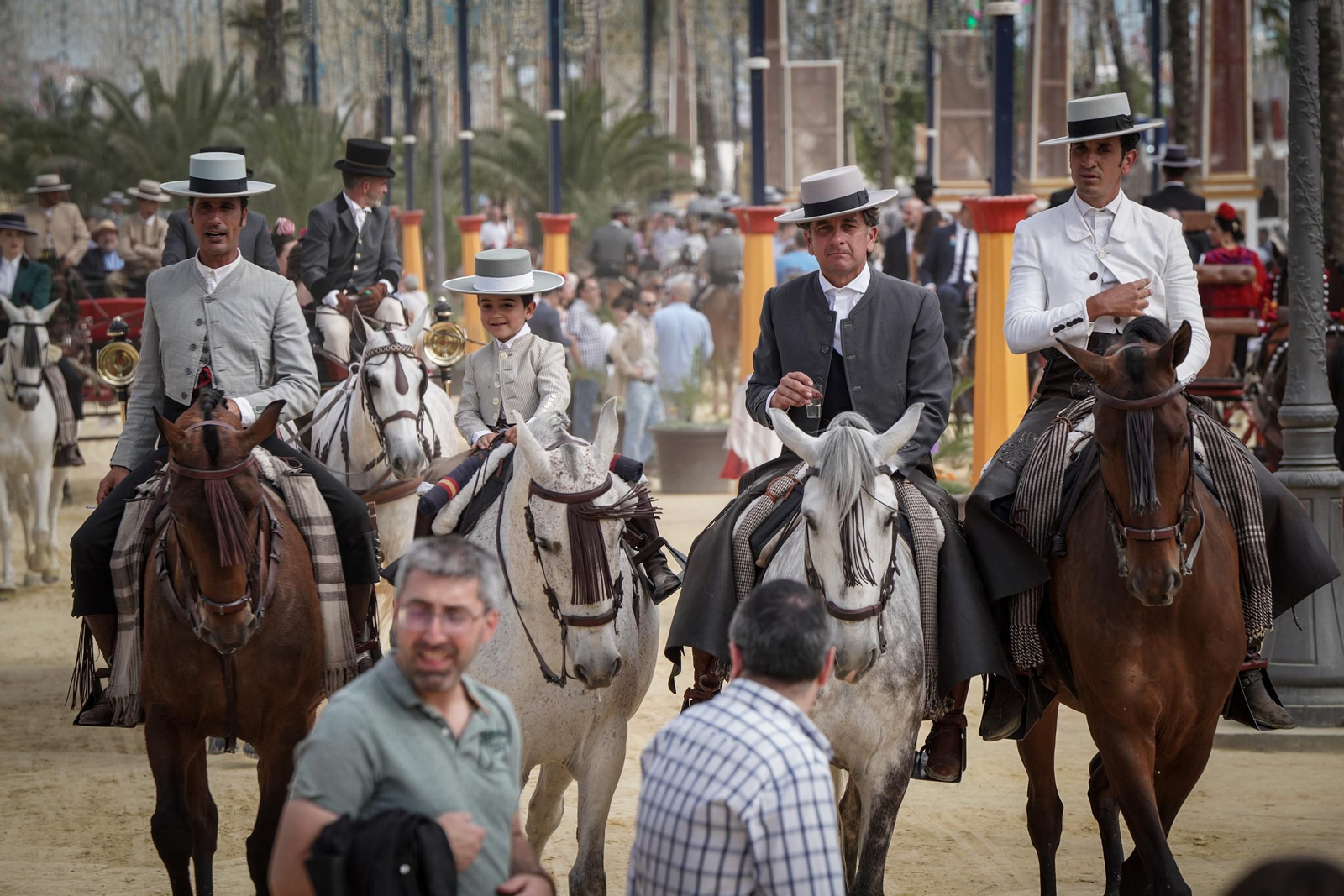 Ambiente el viernes en la Feria de Jerez en fotos