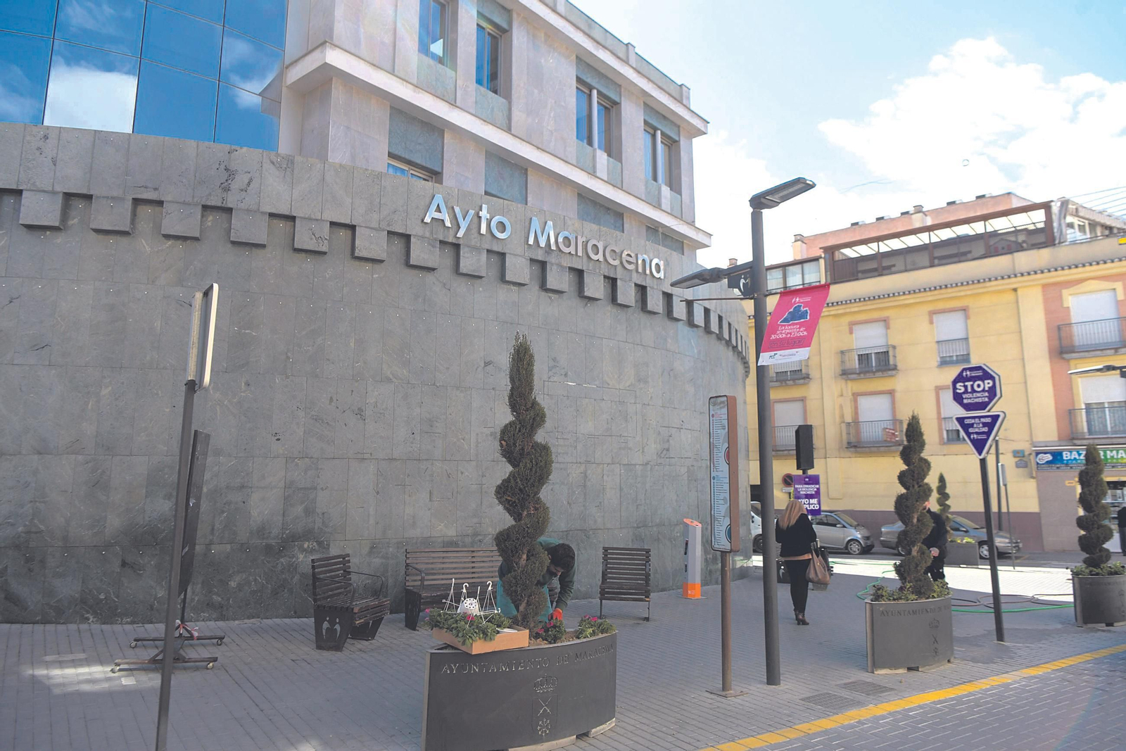 Fachada del Ayuntamiento de Maracena