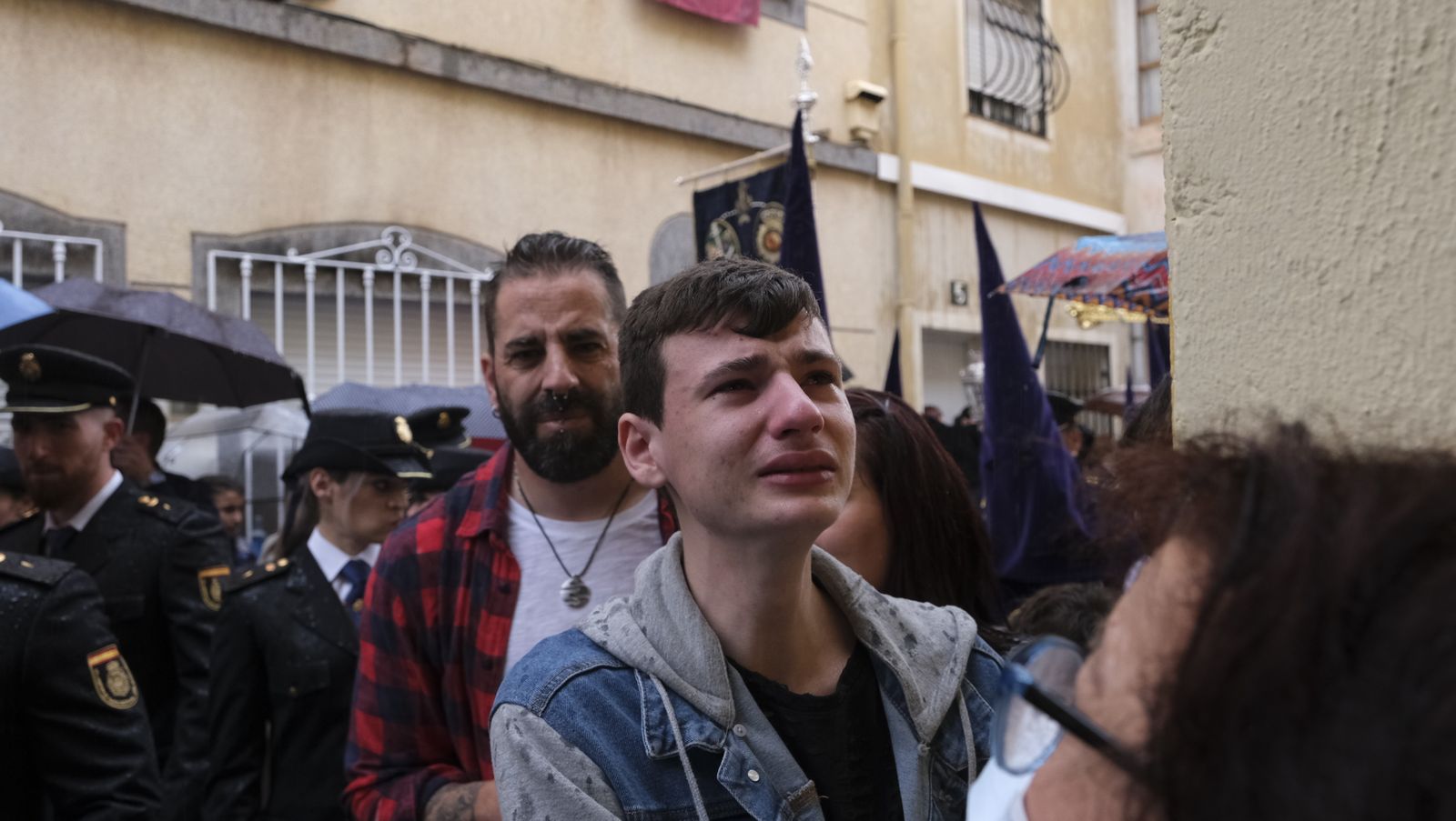 Procesión de Macarena en Almería, en imágenes.