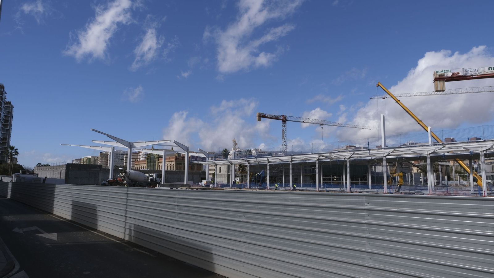 La llegada del AVE a Almería va tomando forma, en fotos