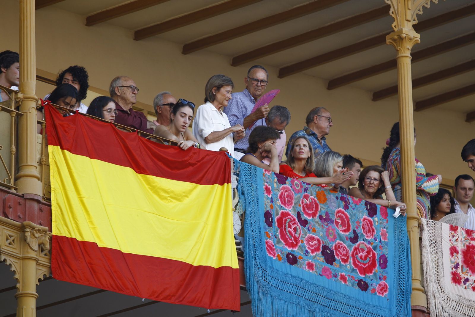 Imágenes del ambiente de la corrida de toros de la Feria de Almería