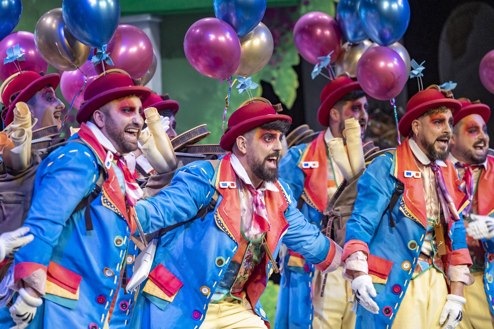 Comparsa  'Los peliculeros'