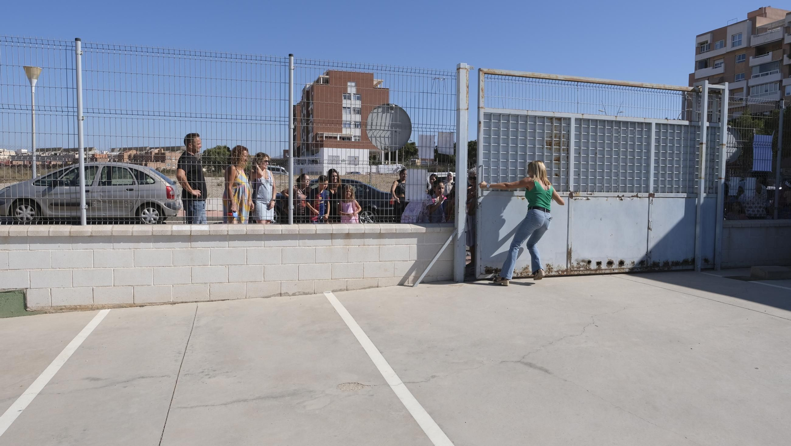El curso escolar empieza en el Colegio Ginés Morata de Almería, en imágenes