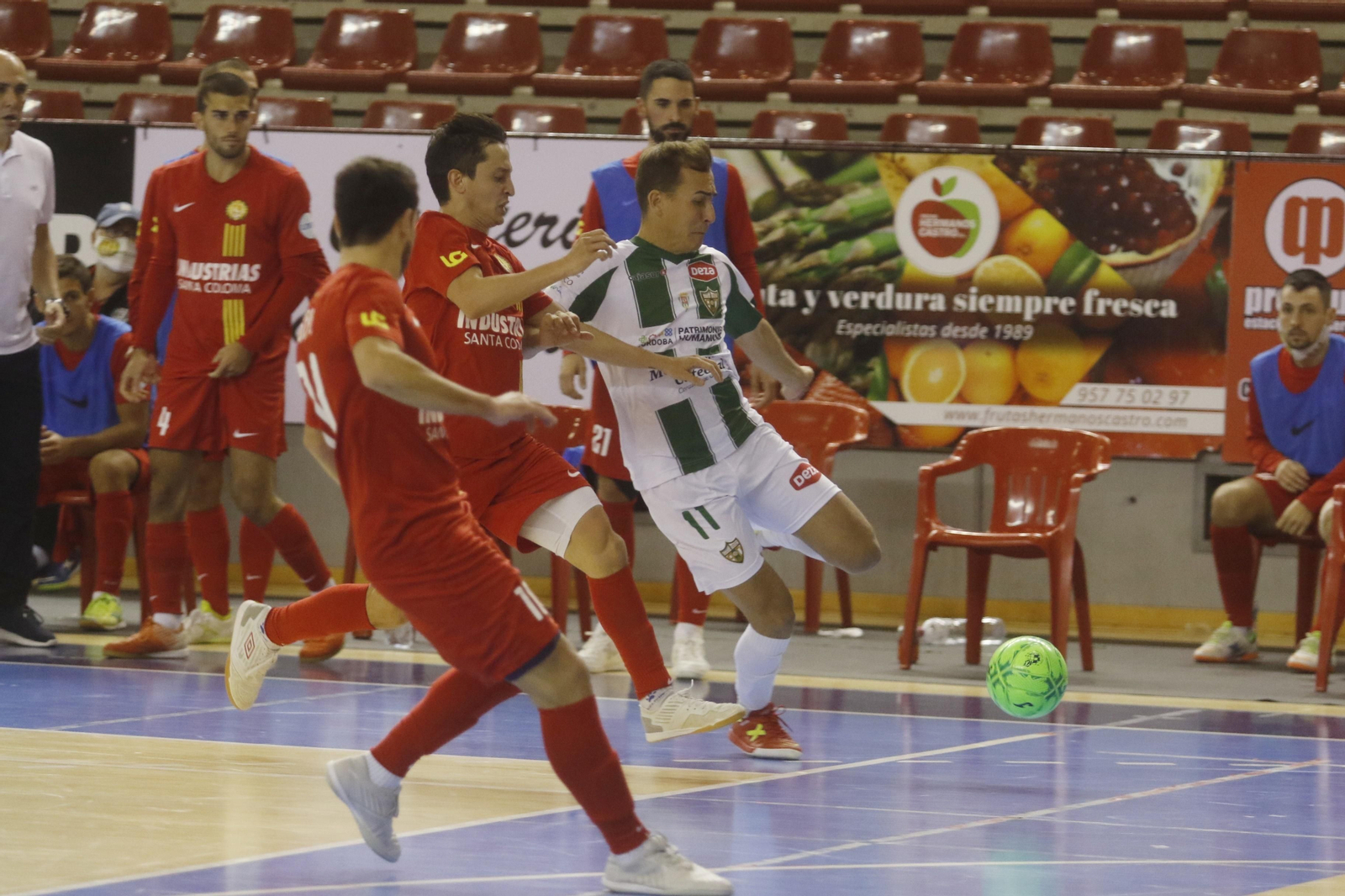 Las fotografías del empate entre el Córdoba Futsal y el Industrias Santa Coloma