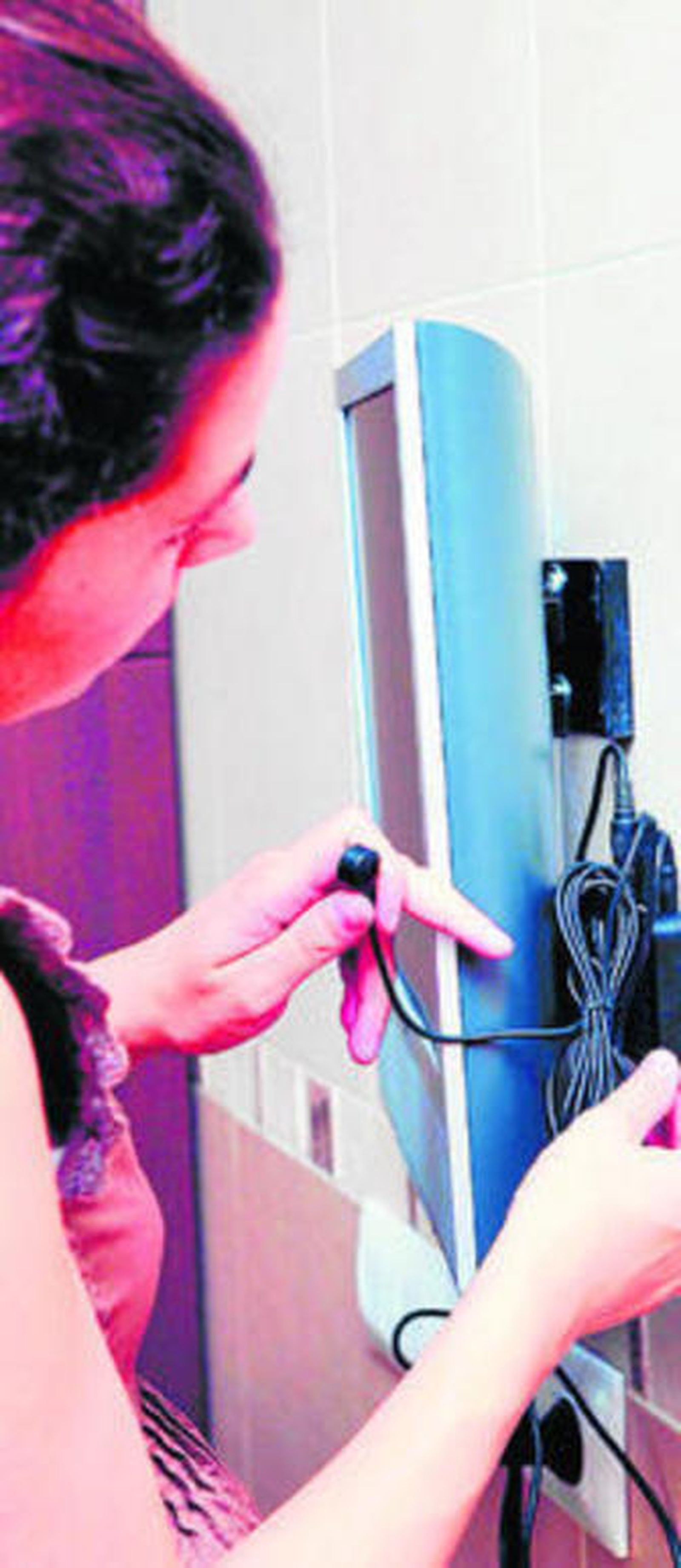 Los 'flashes' de luz estimulan la retina.