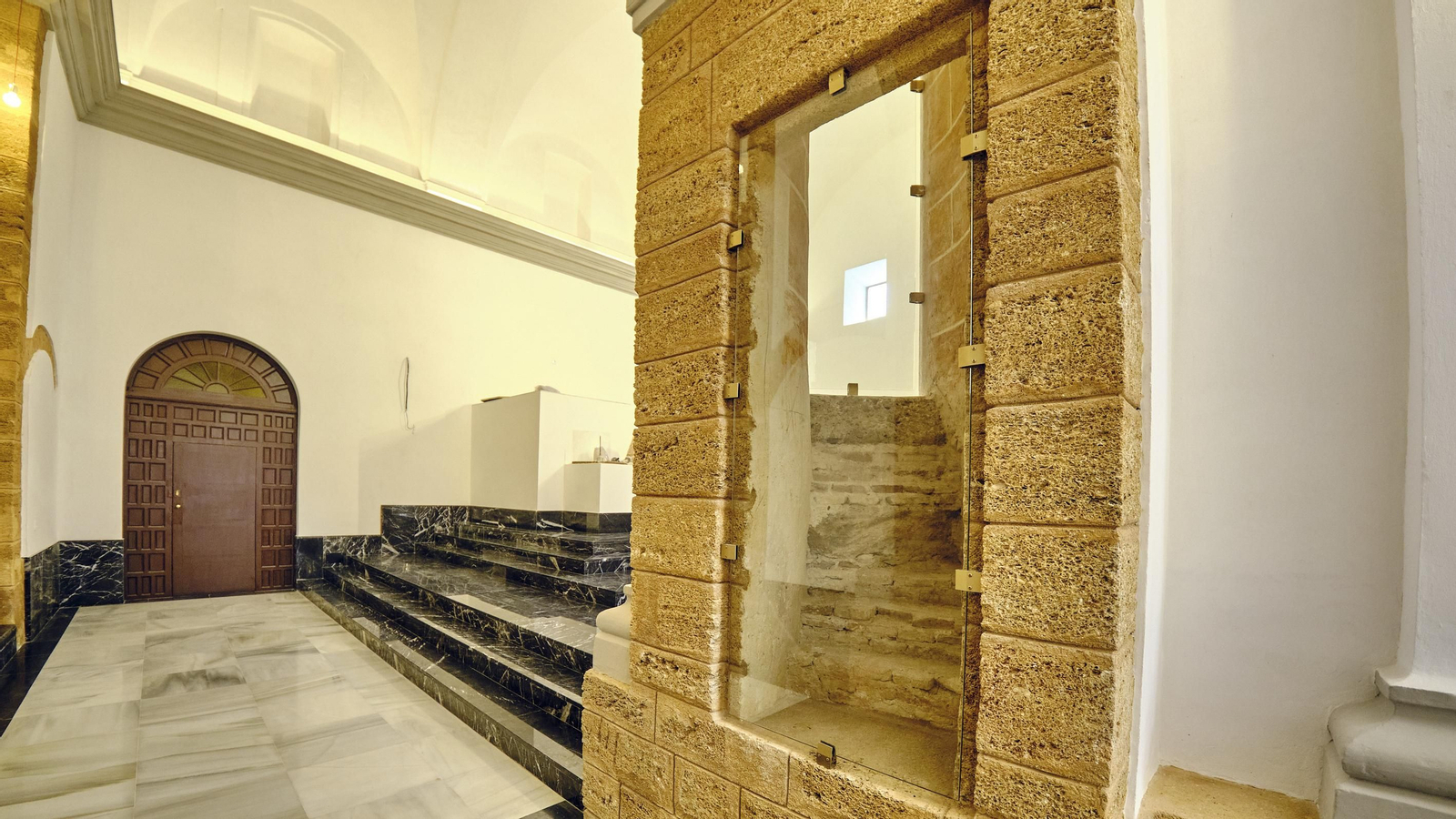 Interior de la Iglesia Castrense después de la reforma.