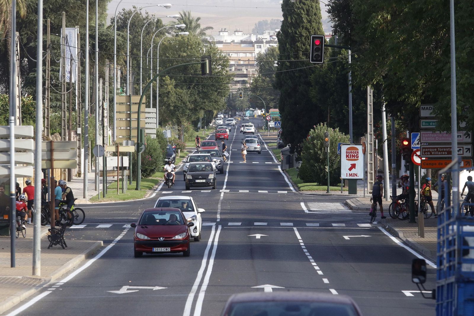 Avenida del Brillante, una de las vías en las que se actuará.