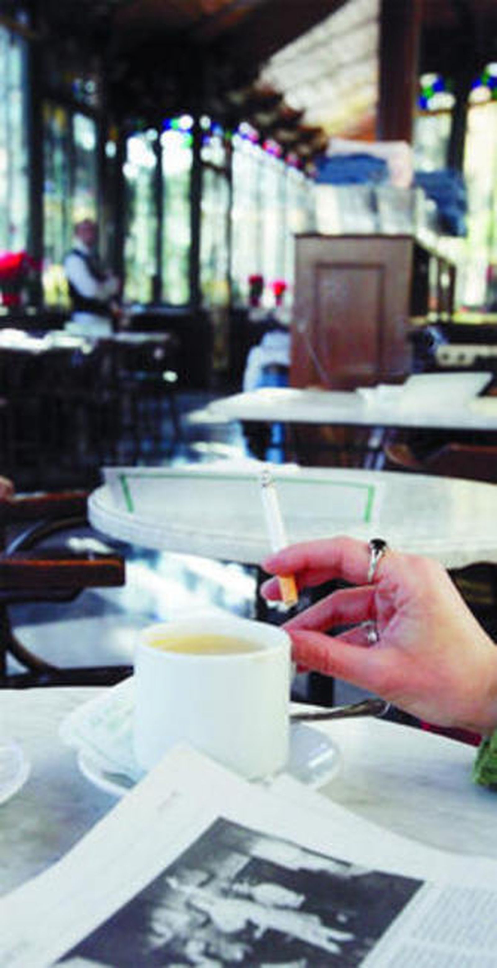 Tabaquismo pasivo en la hostelería.