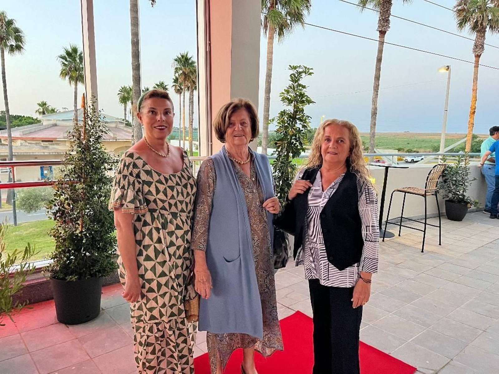 Blanca Berrocal, marquesa de Poza y Sofía de la Cierva.