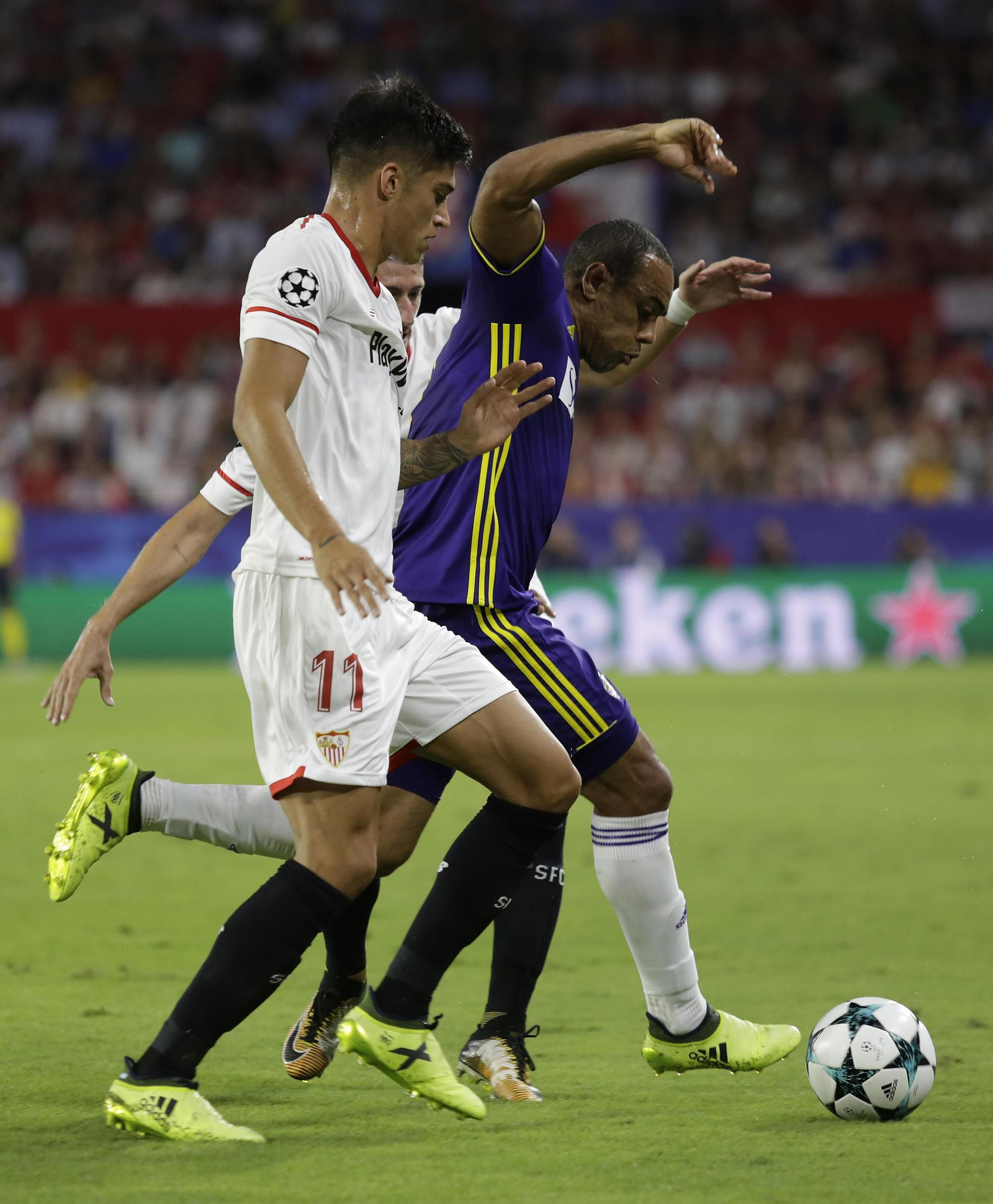 Las imágenes del Sevilla-Maribor