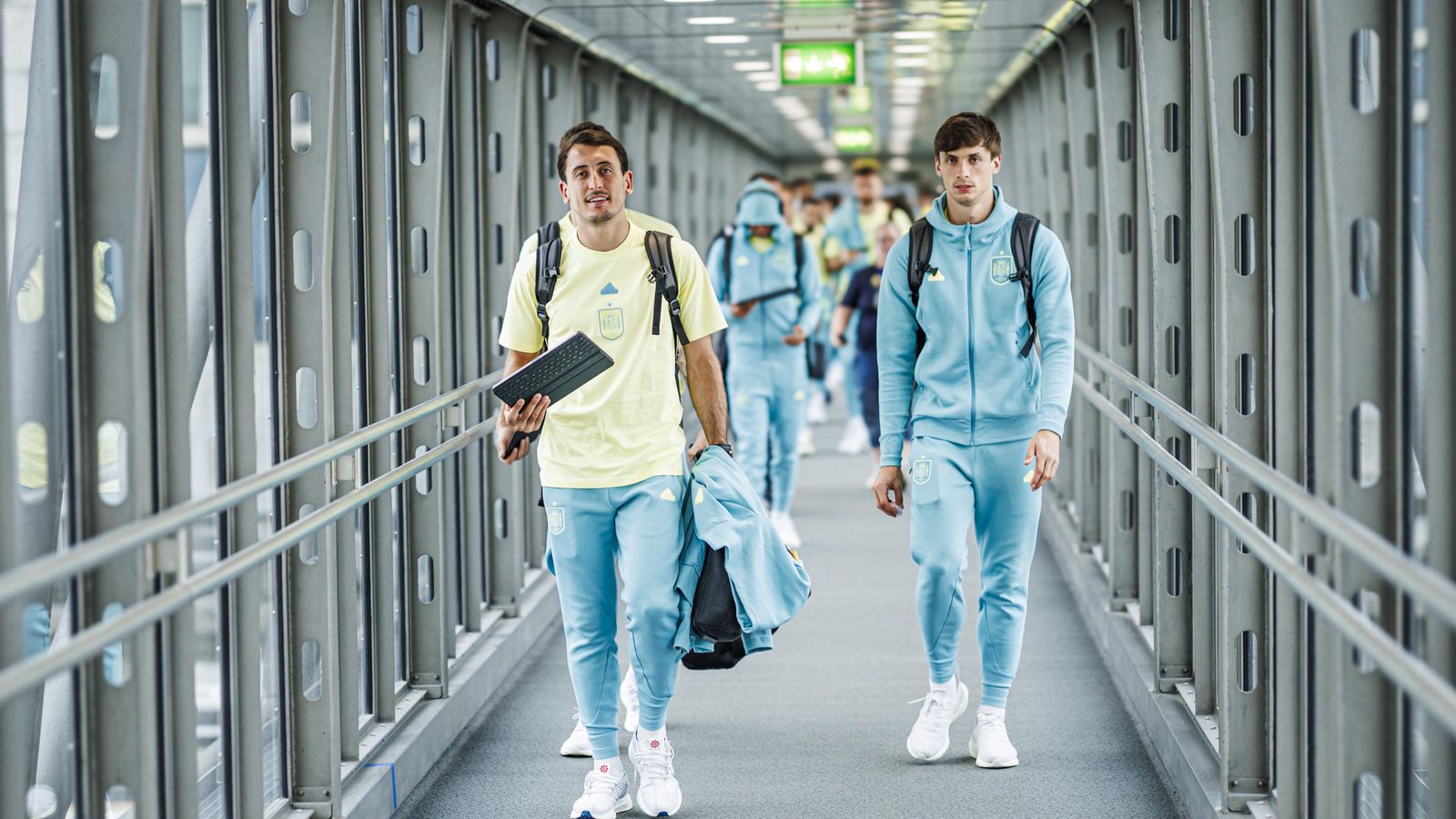 Las fotos de la selección española antes del partido contra Georgia