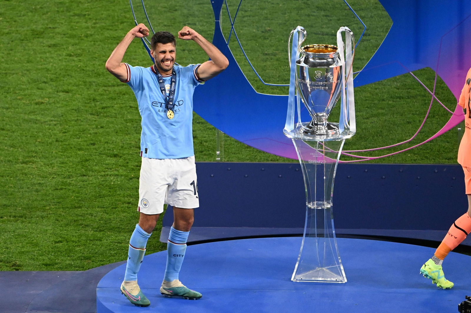 Las imágenes de la fina de la Champions entre el Manchester City y el Inter de Milán