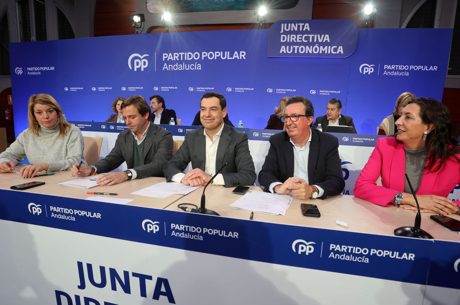Imágenes de la Junta Directiva del PP celebrada en Huelva