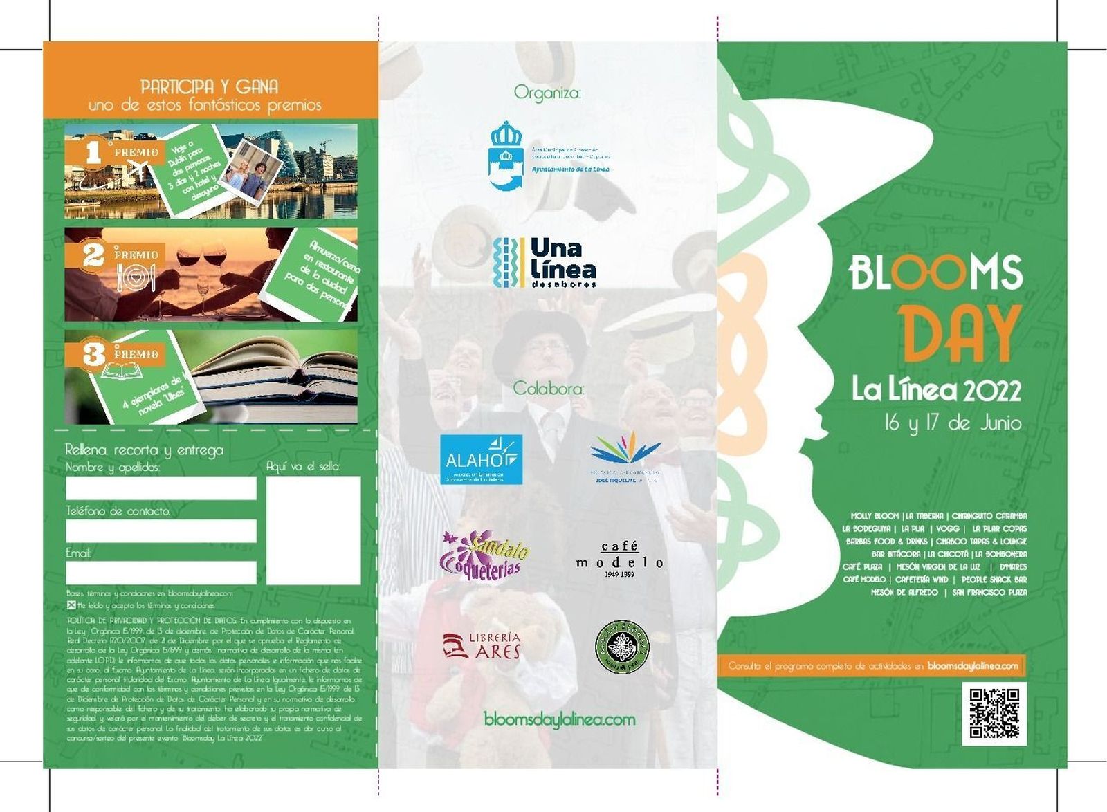 El tríptico del Bloomsday.