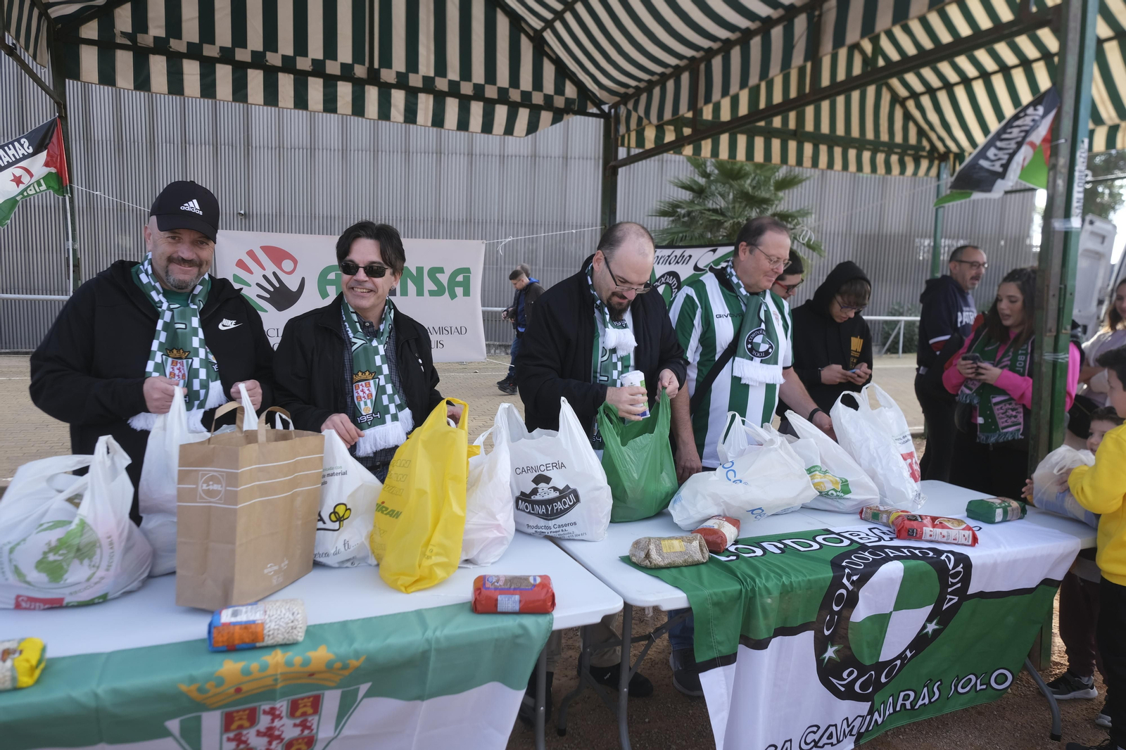 Las imágenes del ambiente en las gradas de El Arcángel en el Córdoba CF - Linares