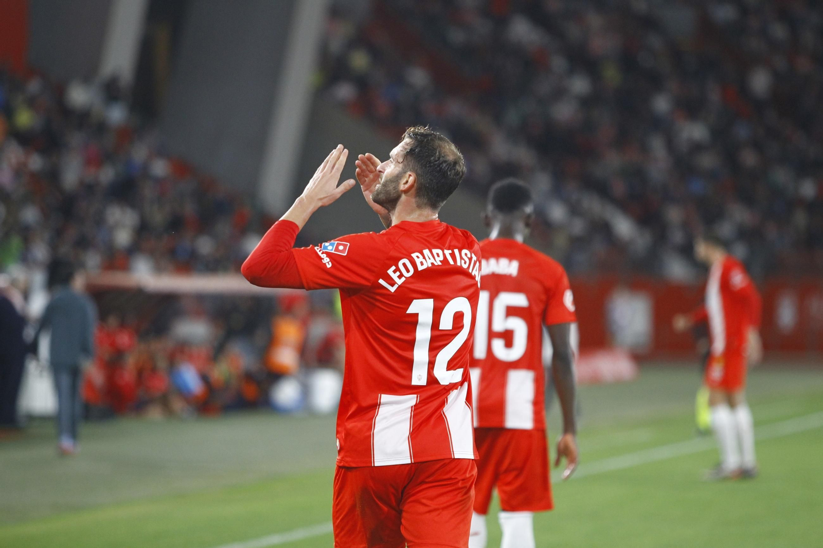 El partido U.D. Almería-Deportivo de La Coruña, en imágenes