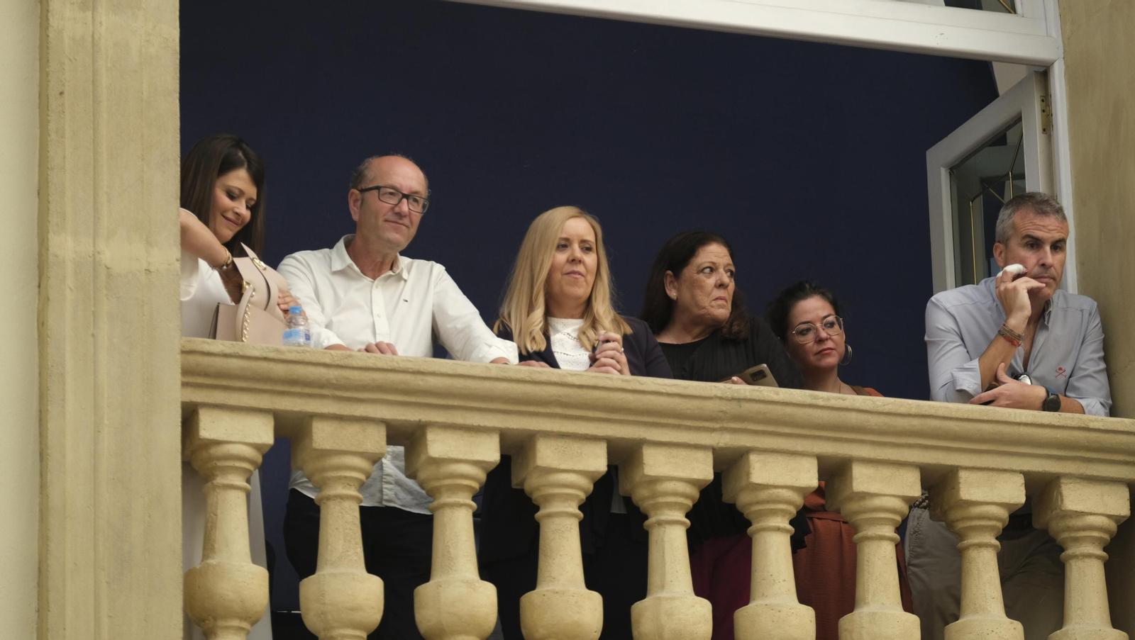 Imágenes del acto de constitución de la Diputación de Almería